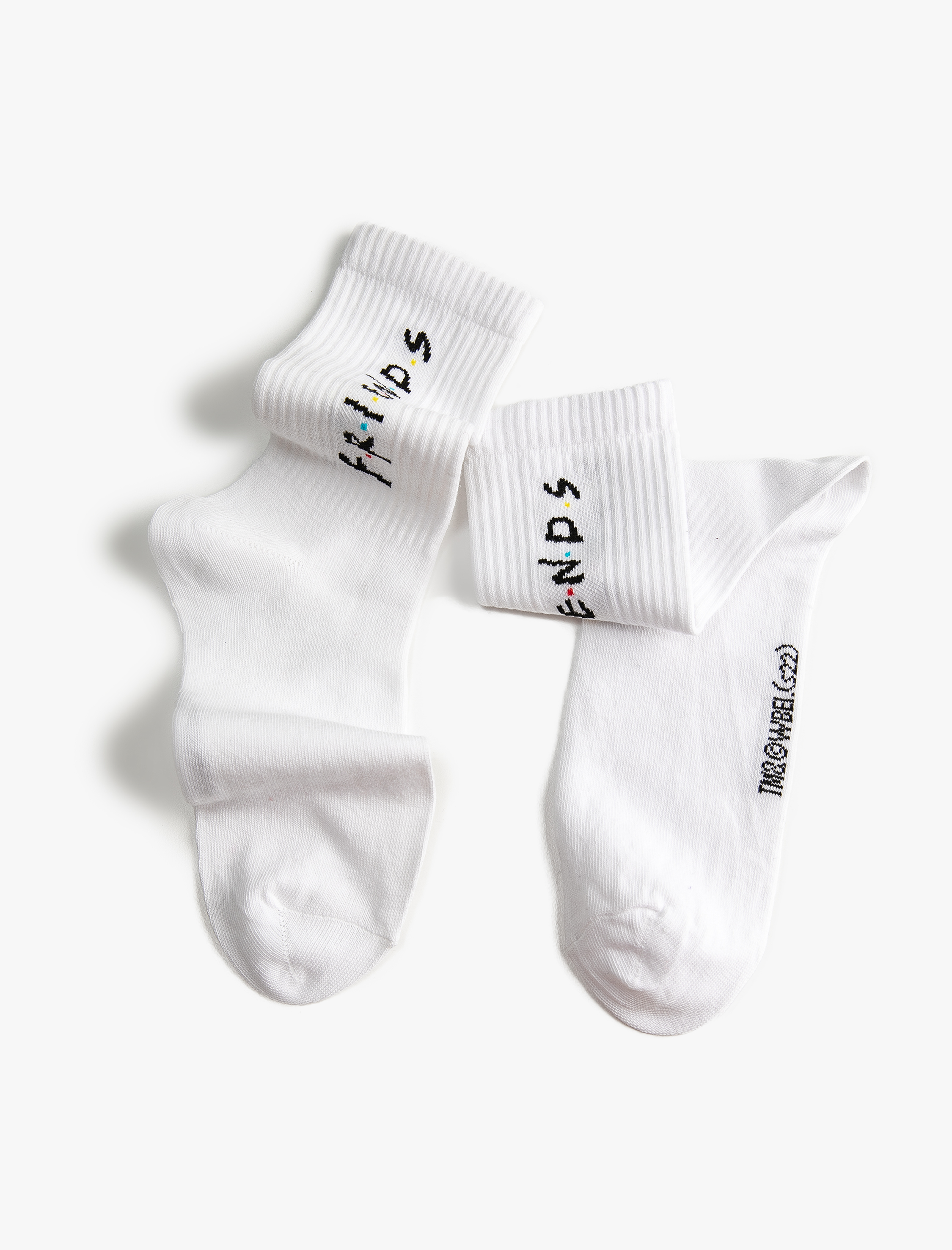  Erkek Friends Çorap Lisanslı Baskılı