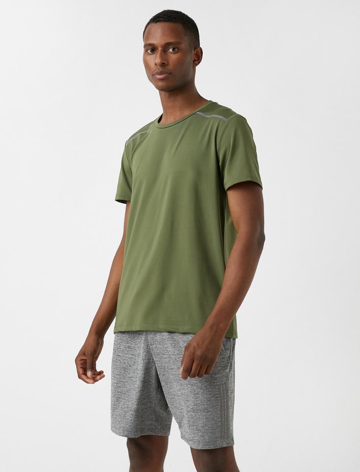  Bisiklet Yaka Kısa Kollu Tişört