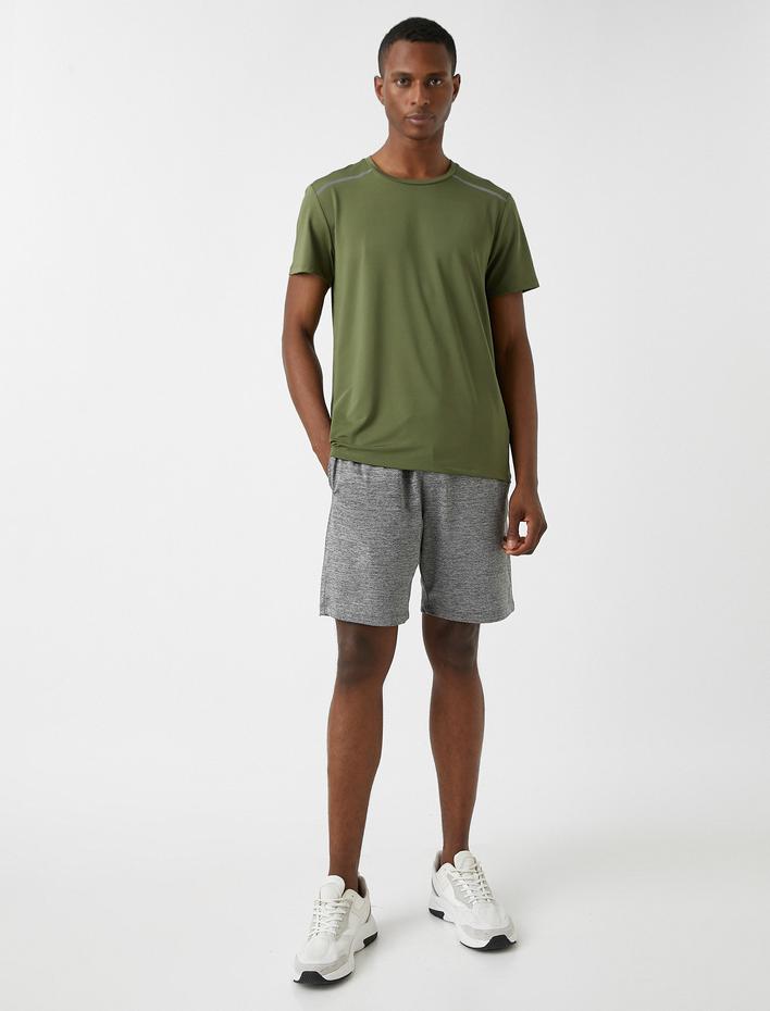  Bisiklet Yaka Kısa Kollu Tişört