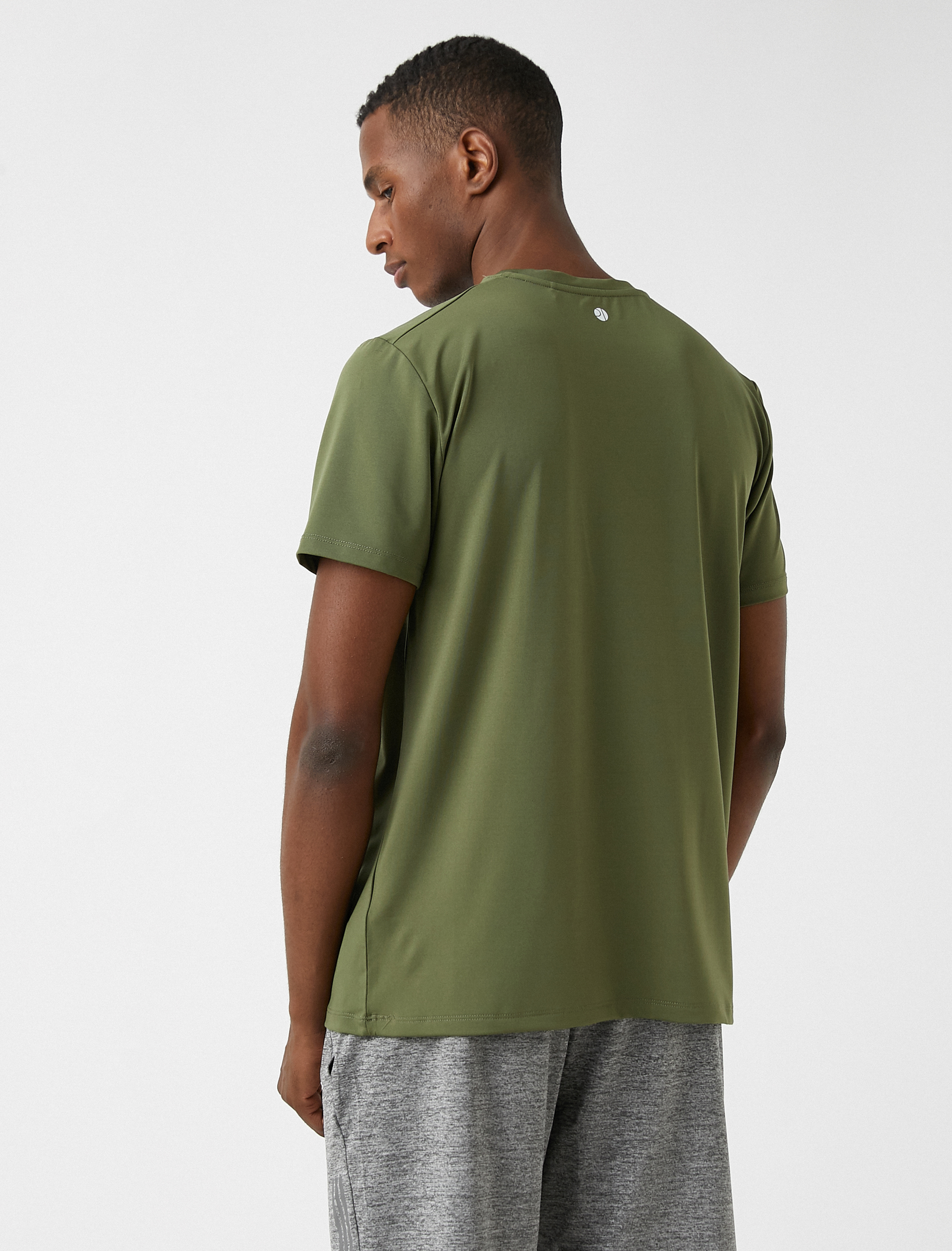   Bisiklet Yaka Kısa Kollu Tişört