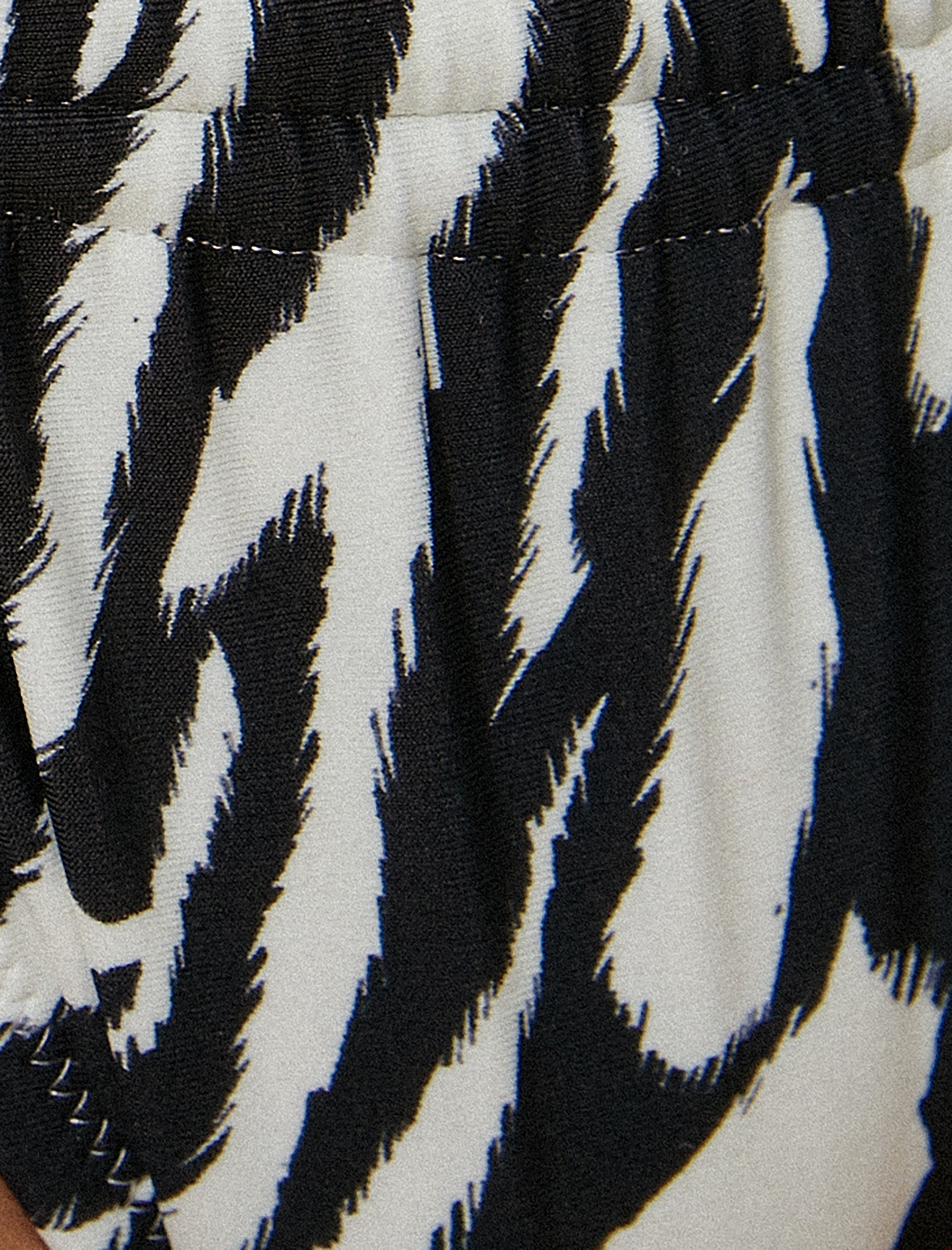 Koton Zebra Desenli Bikini Altı Yanları İpli. 6