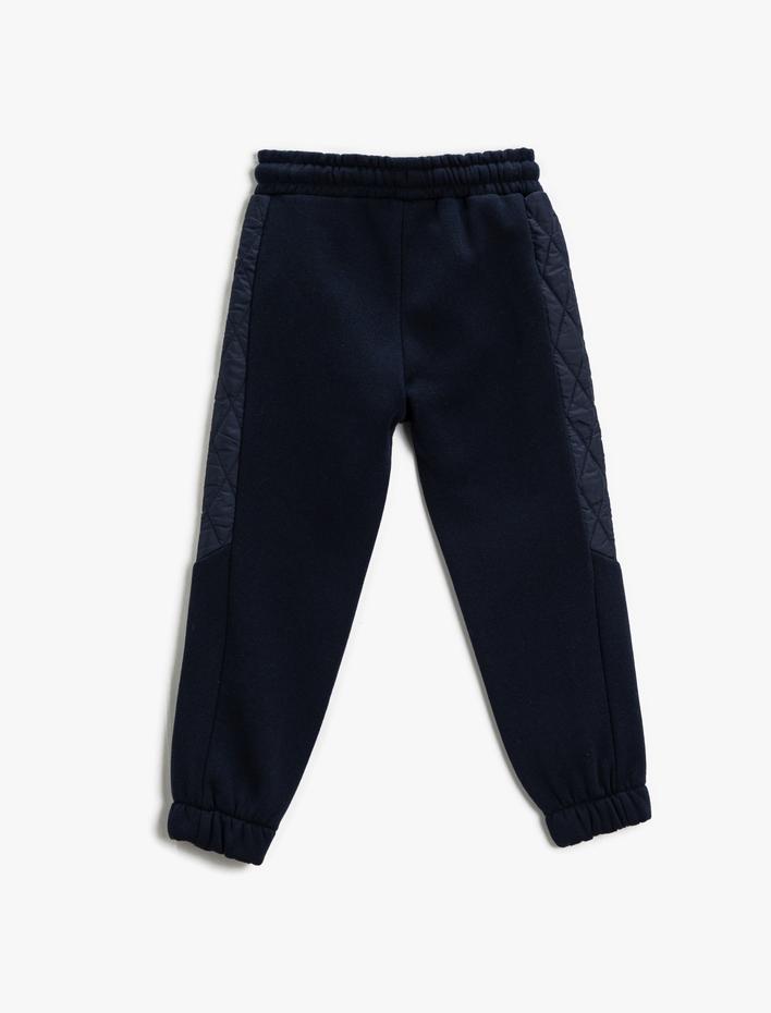 Erkek Çocuk Basic Kapitone Detaylı Jogger Eşofman Altı