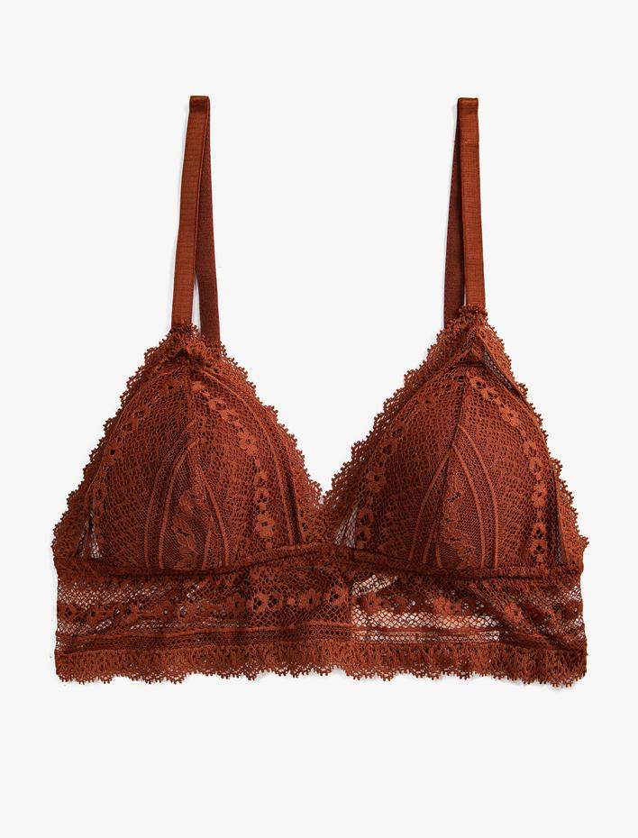  Balensiz Dantelli Sütyen