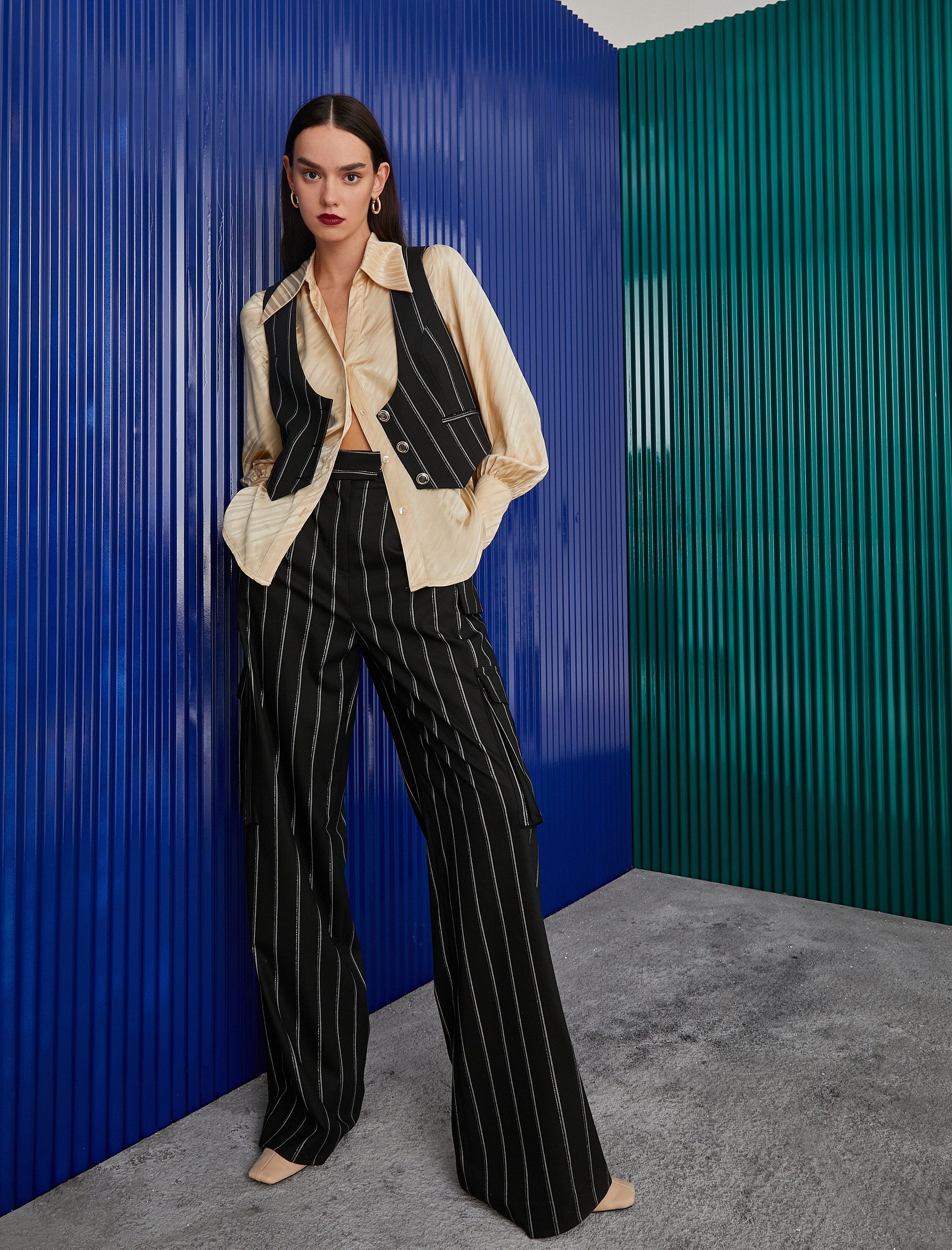   Palazzo Pantolon Yandan Cepli