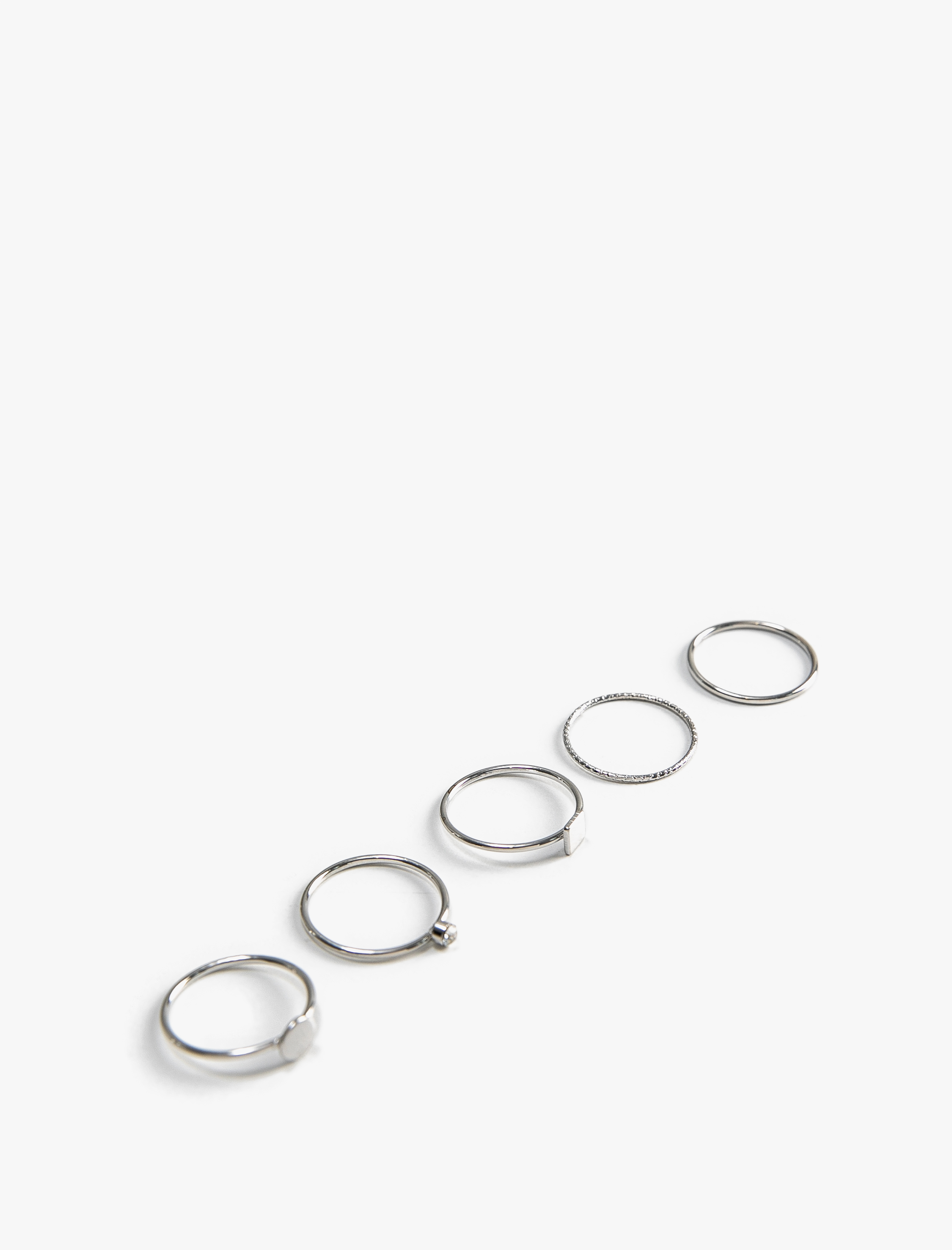  Kadın 5'li Yüzük Seti