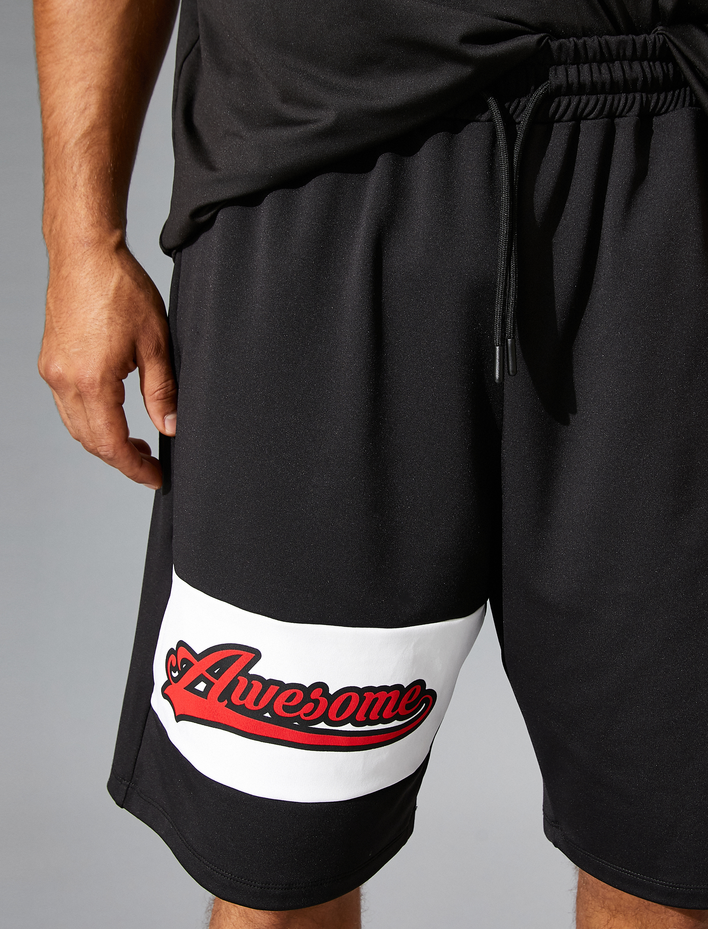   Basic Şort Beli Bağcıklı