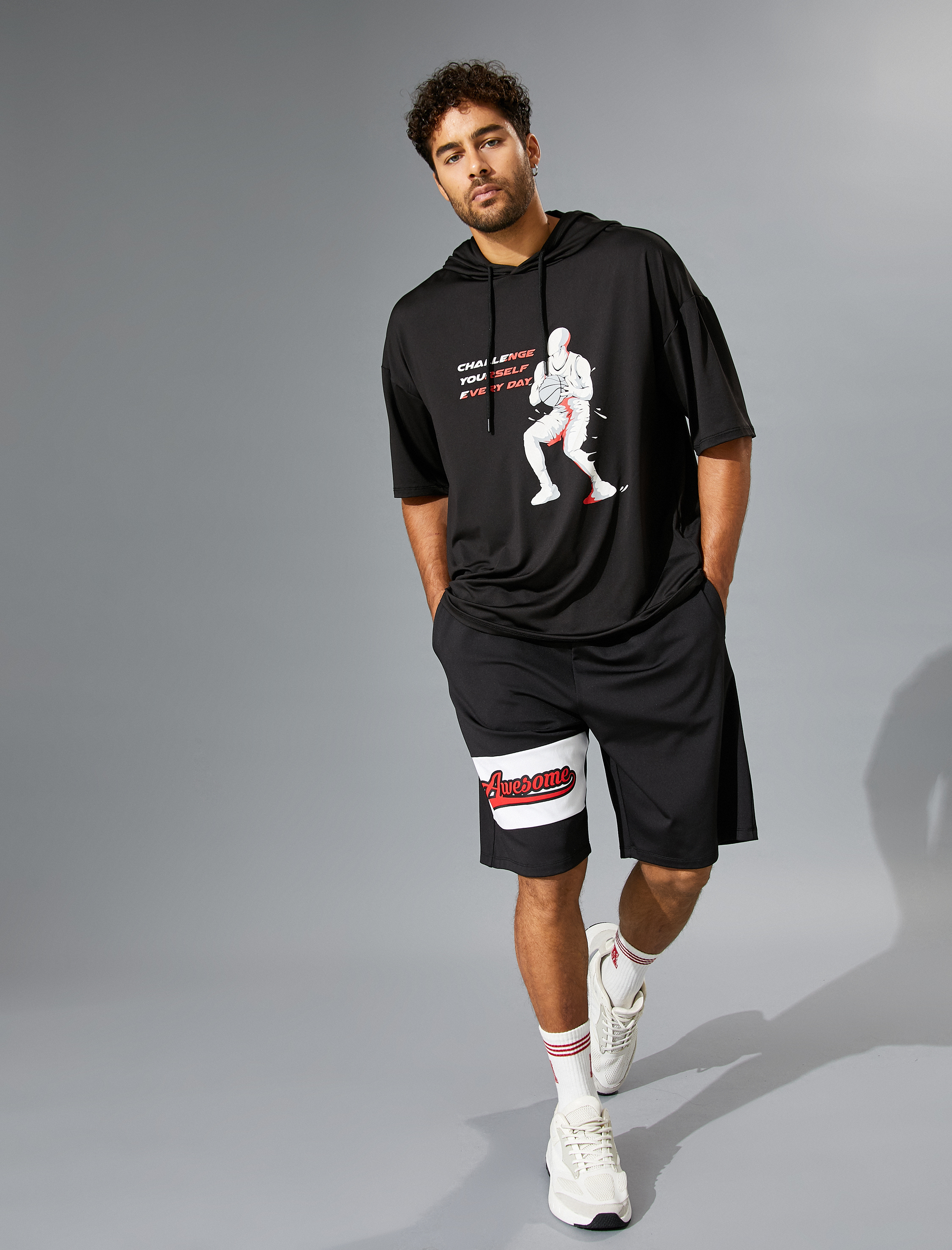   Basic Şort Beli Bağcıklı