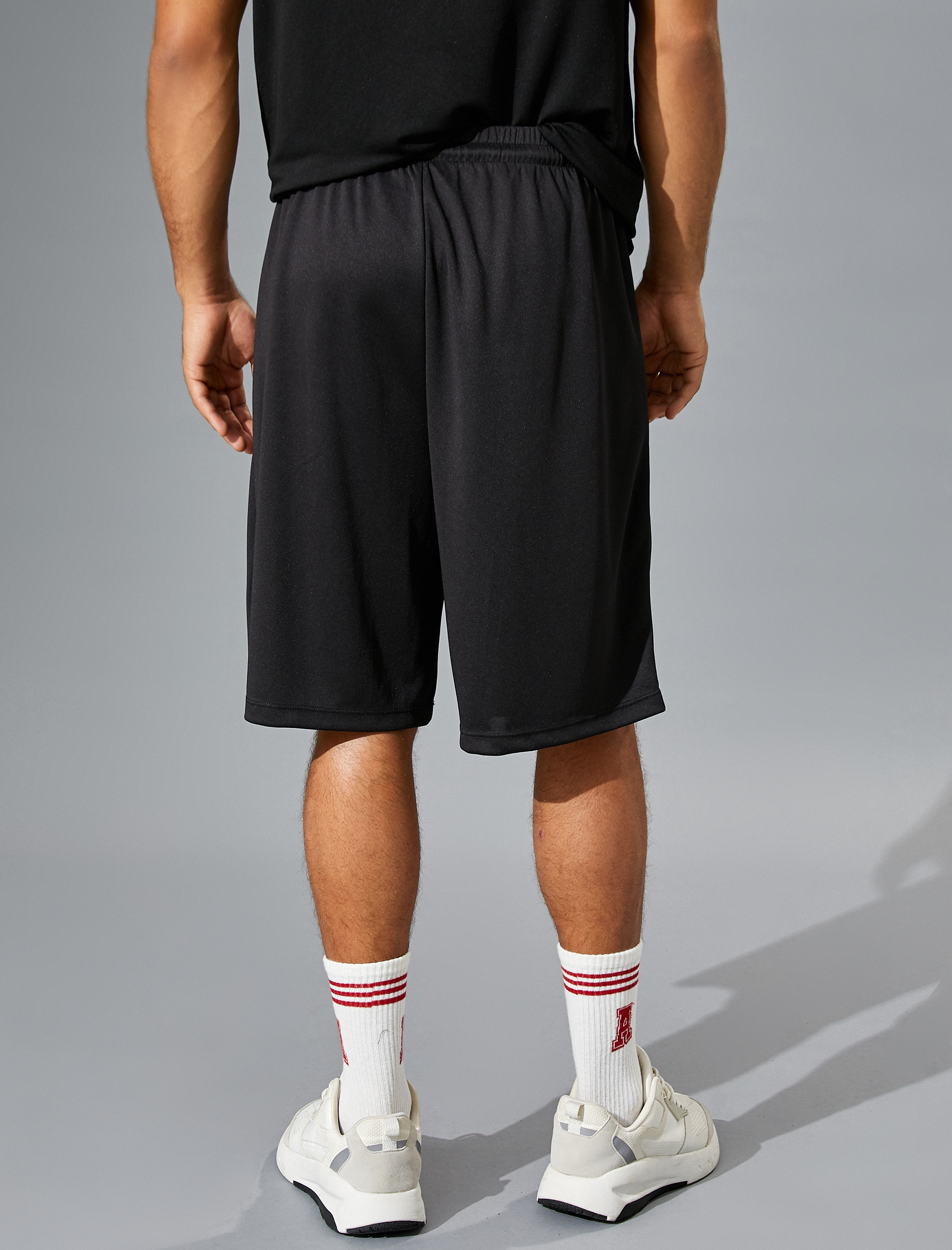   Baskılı Sporcu Şortu