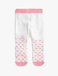 Desenli Külotlu Çorap