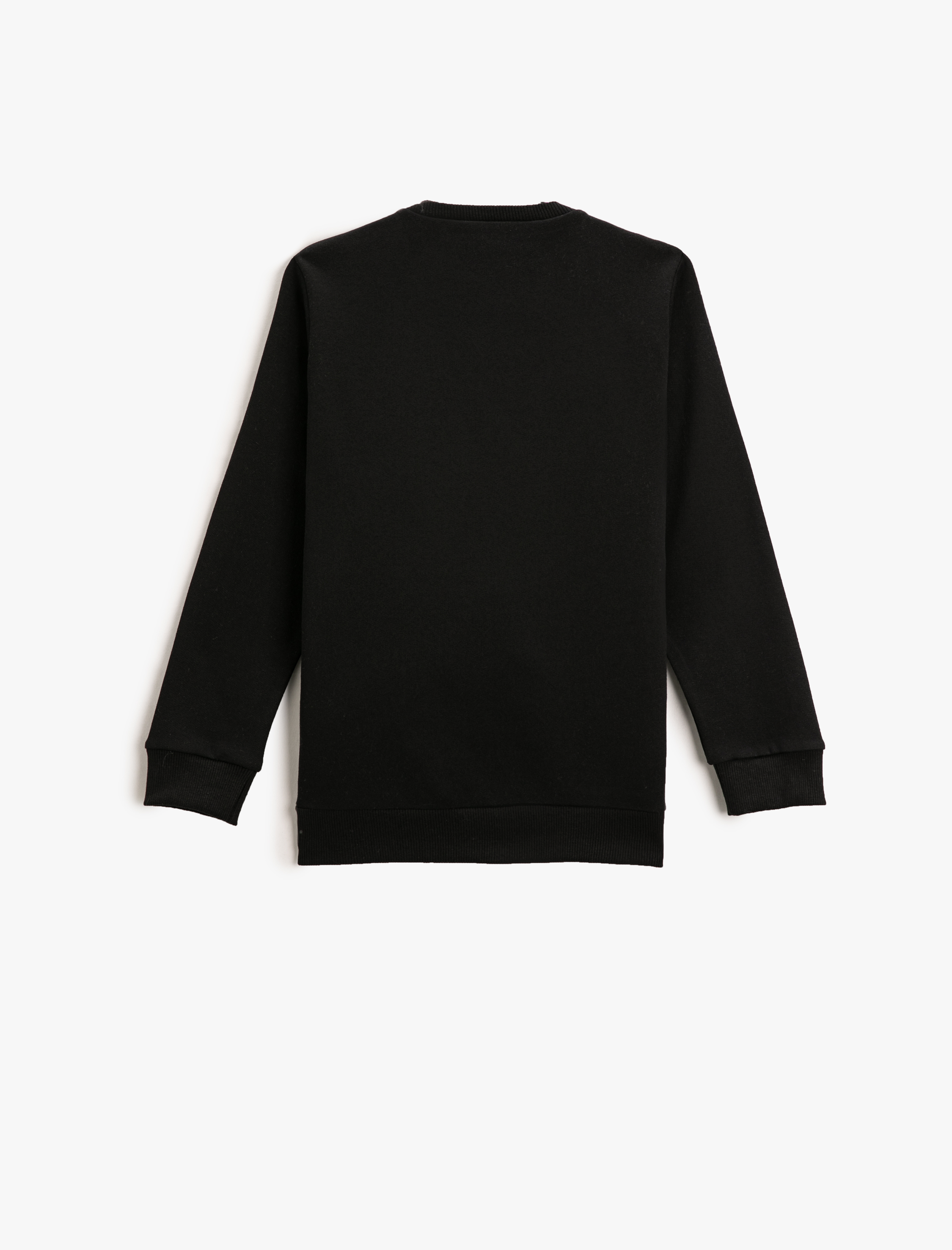  Erkek Çocuk Dinozor Baskılı Sweatshirt Bisiklet Yaka