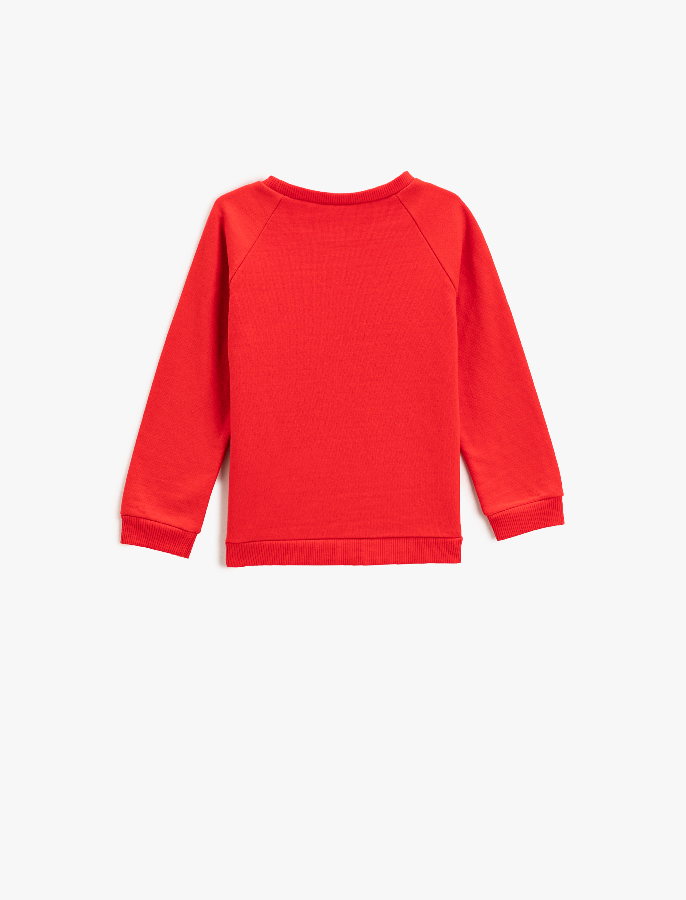  Erkek Bebek Yeni Yıl Temalı Baskılı Sweatshirt Pamuklu