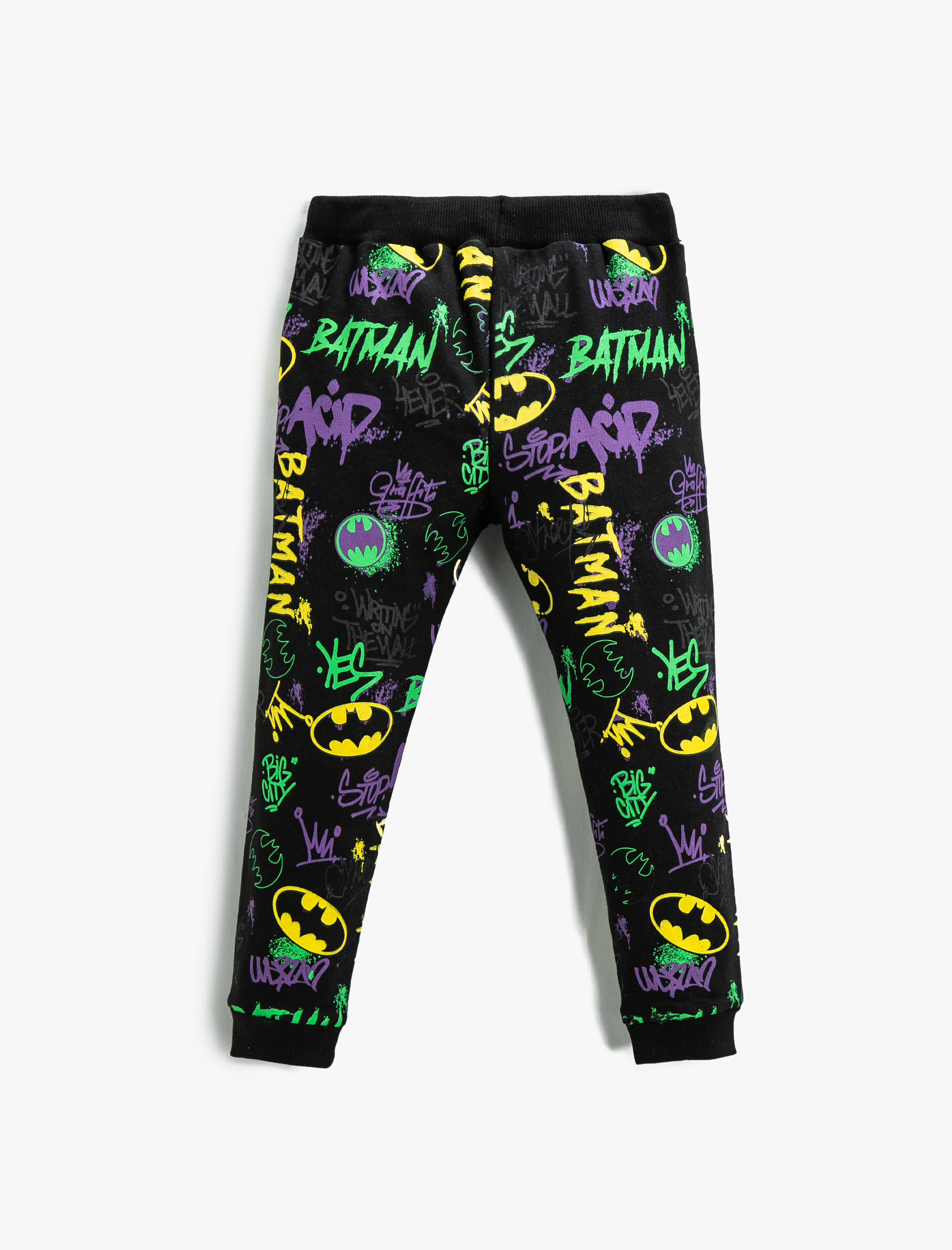  Erkek Çocuk Batman Baskılı Jogger Eşofman Altı Lisanslı