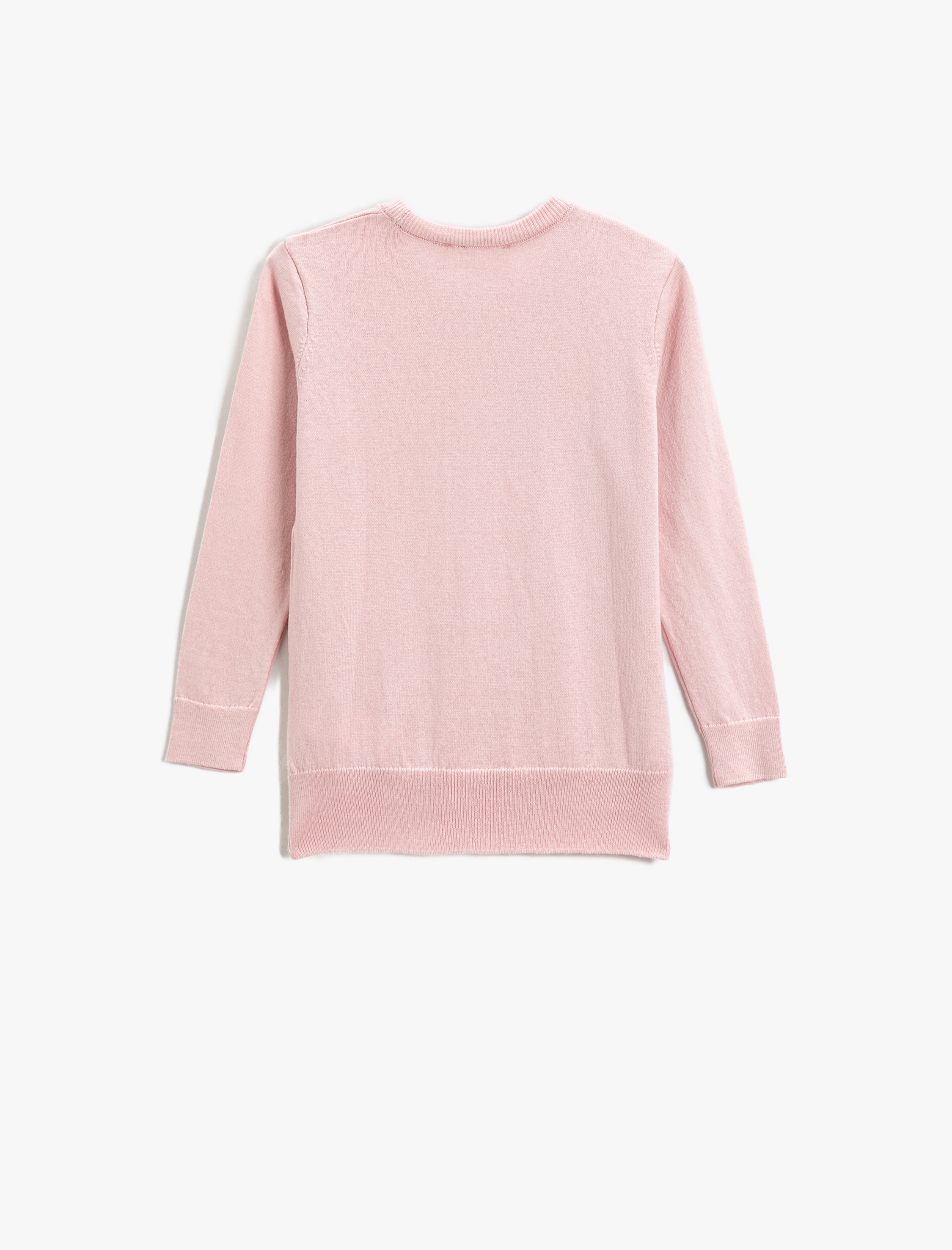  Kız Çocuk Triko Kazak Unicorn Pul Payet İşlemeli