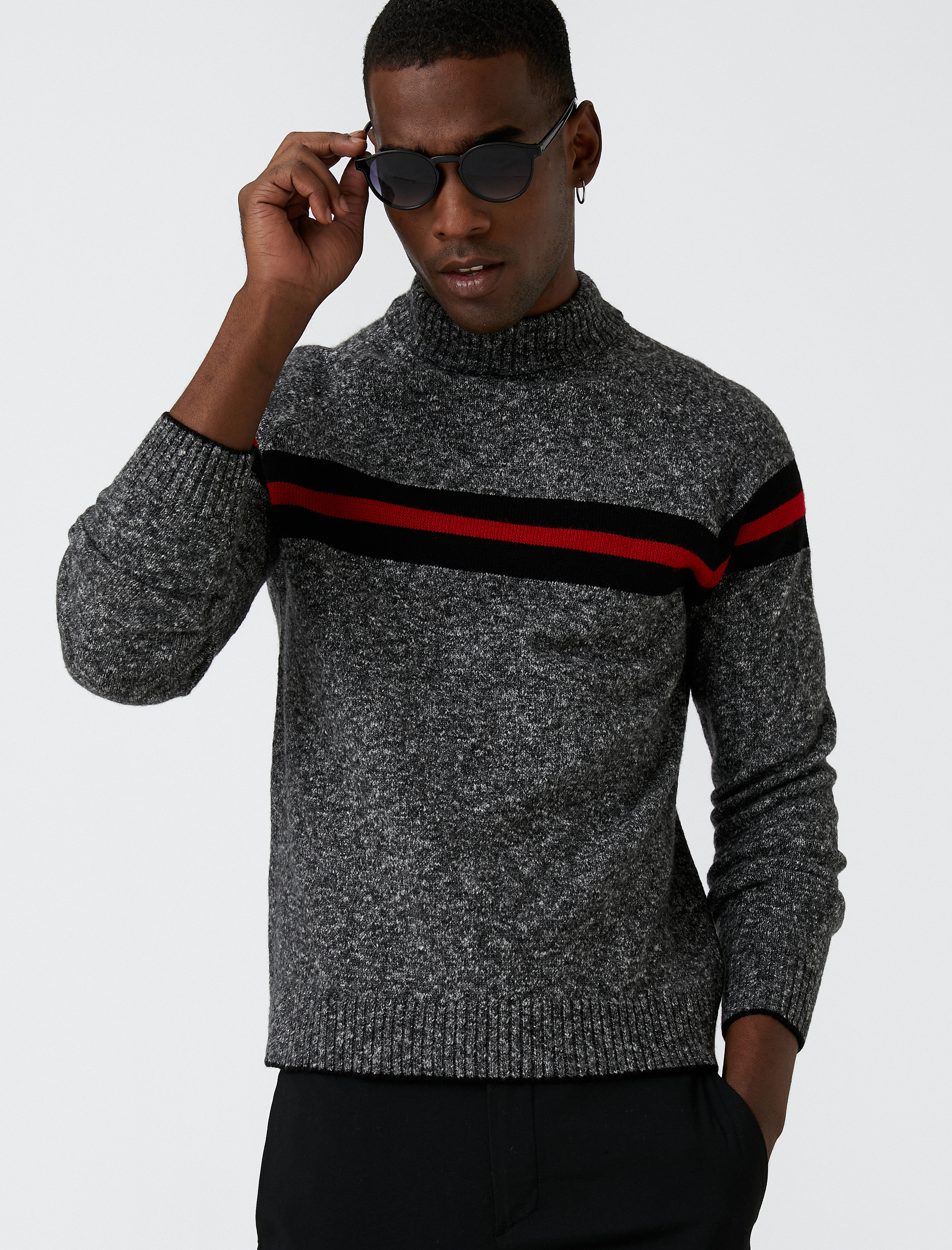 Yarım Balıkçı Yaka Kazak