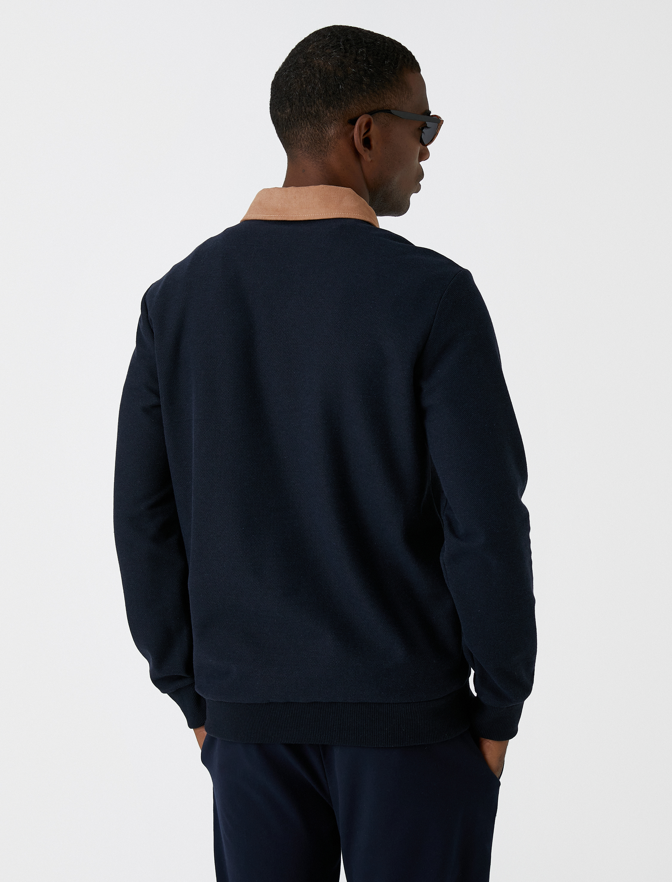 Polo Yaka Sweatshirt