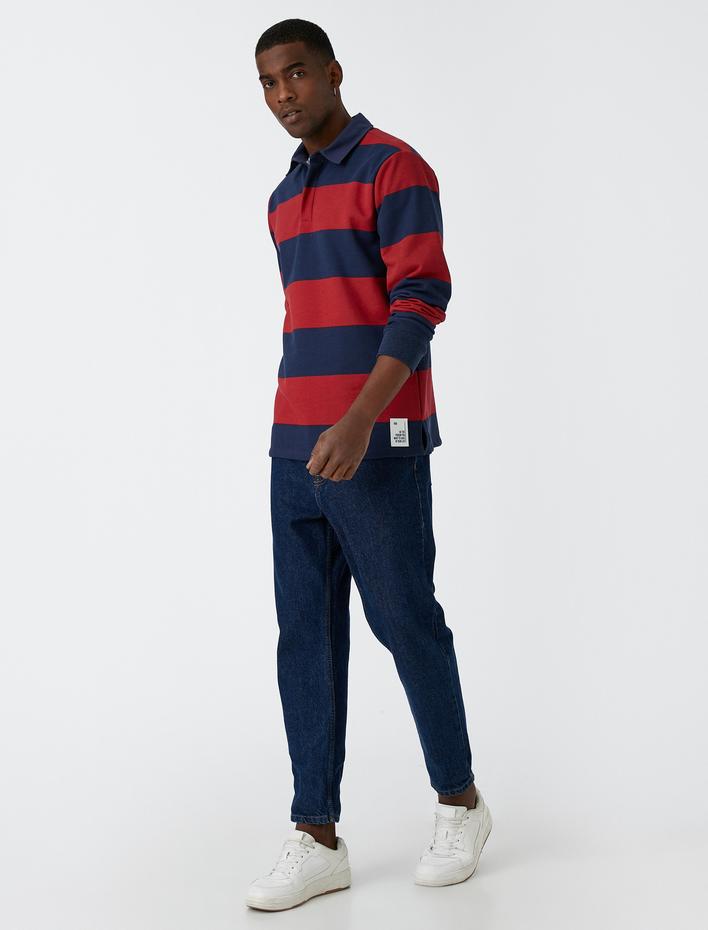  Polo Yaka Sweatshirt Regular Fit