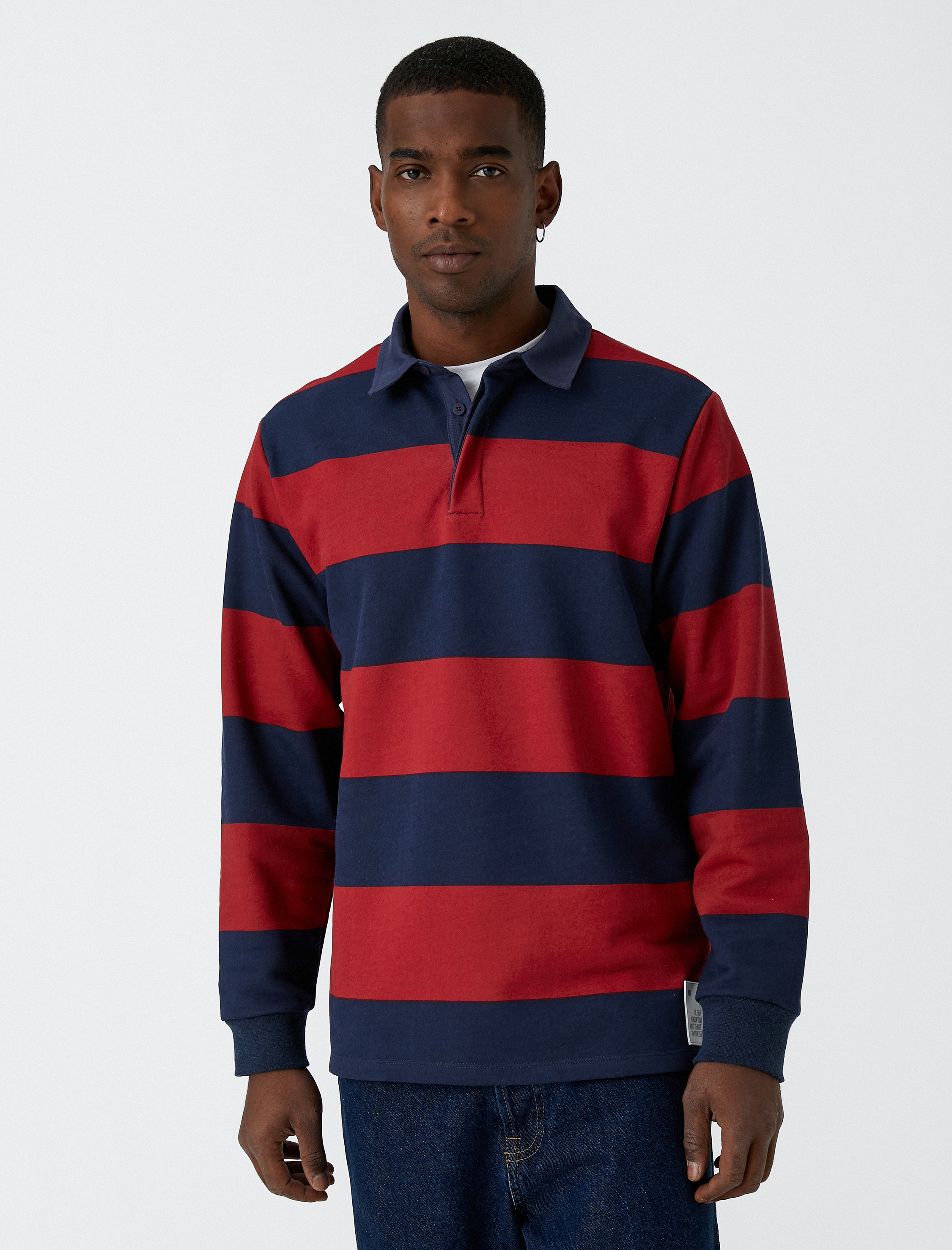   Polo Yaka Sweatshirt Regular Fit