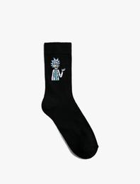 Rick and Morty Çorap Lisanslı Baskılı