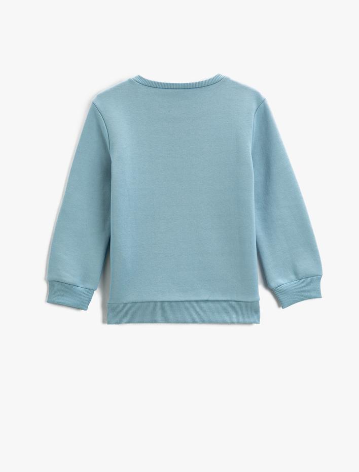 Erkek Çocuk Basic Sweatshirt Pamuklu