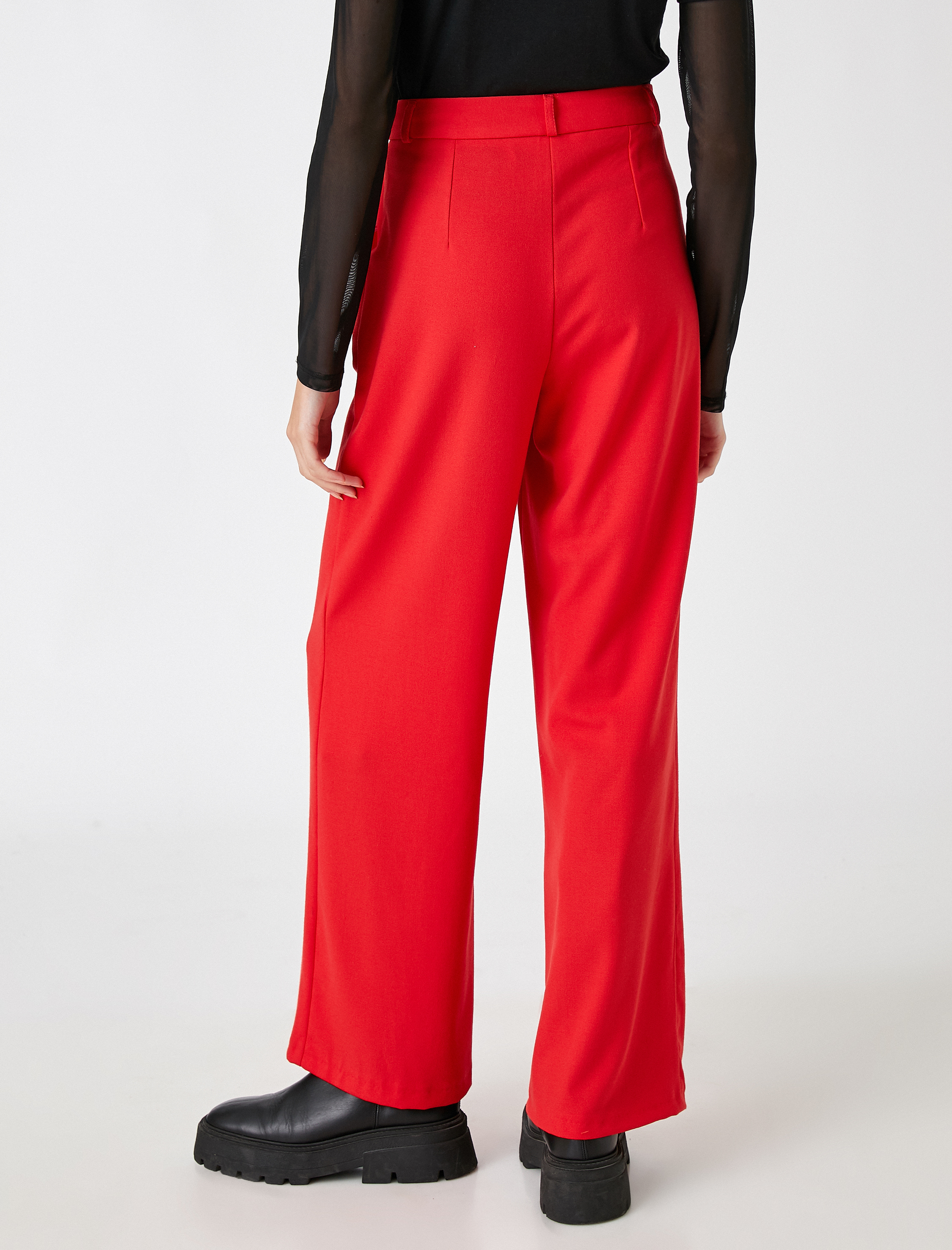   Yüksek Bel Palazzo Pantolon