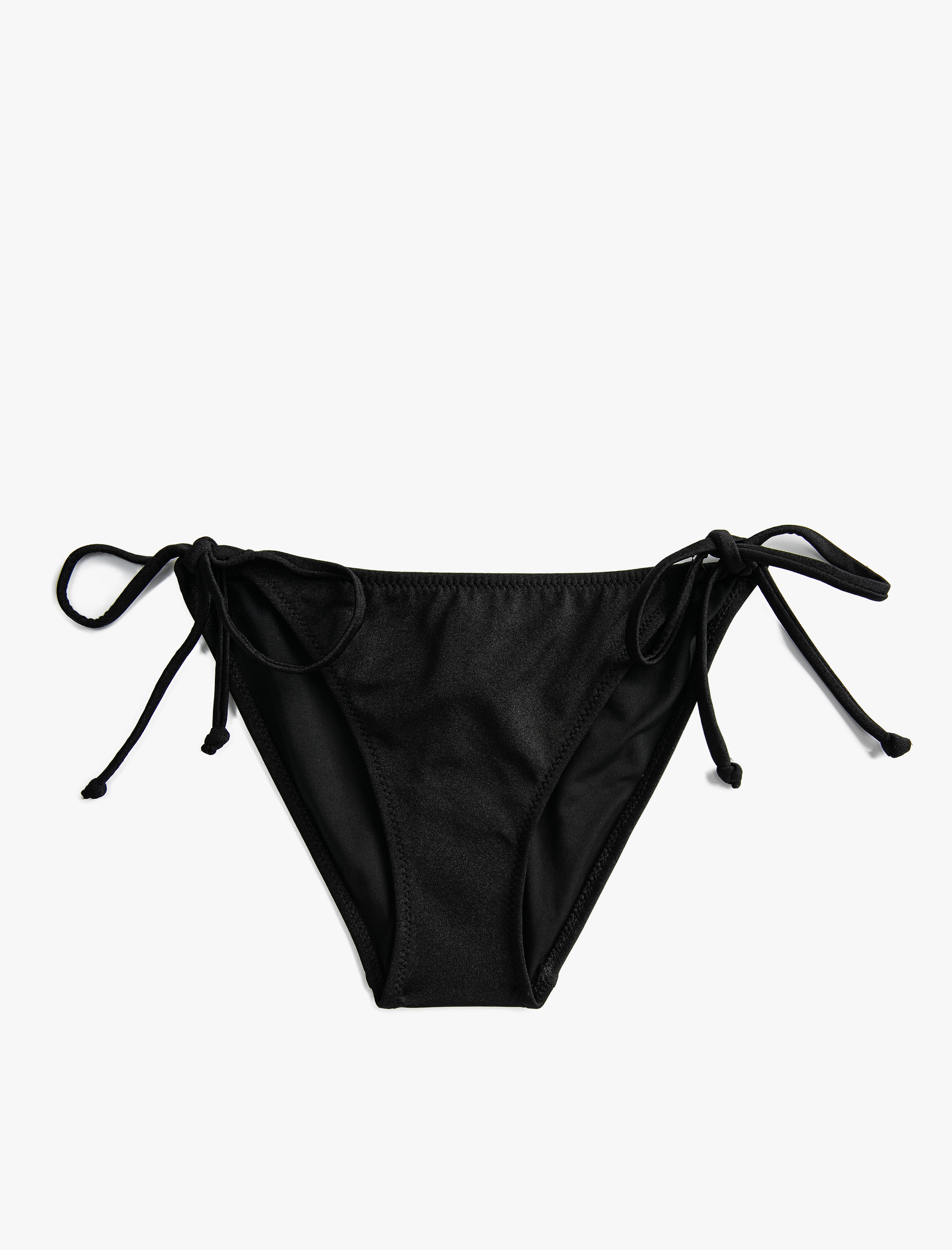   Bikini Altı Büzgülü Yanları Bağlama Detaylı