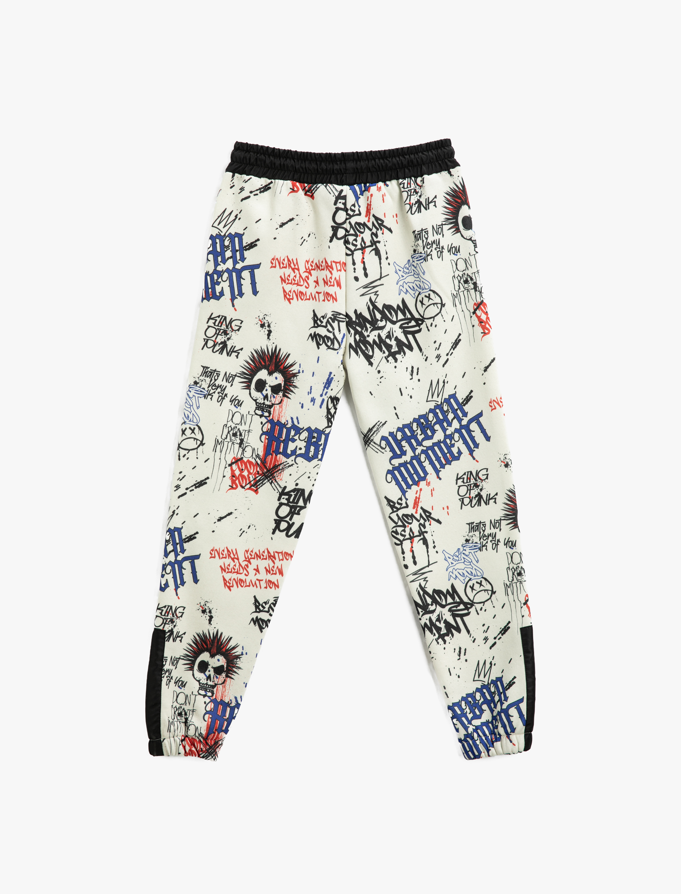  Erkek Çocuk Baskılı Jogger Eşofman Altı