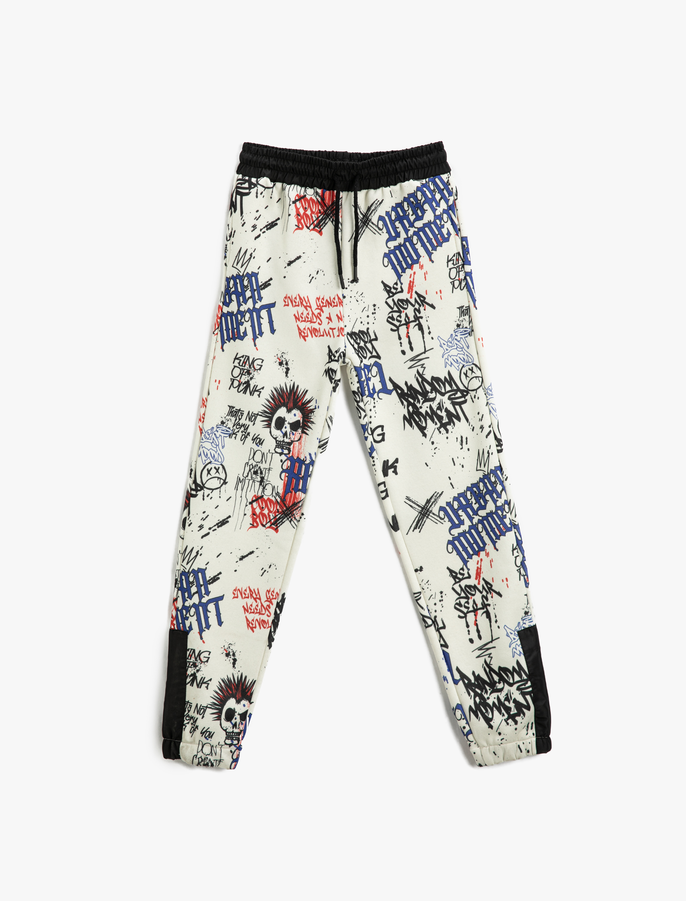  Erkek Çocuk Baskılı Jogger Eşofman Altı