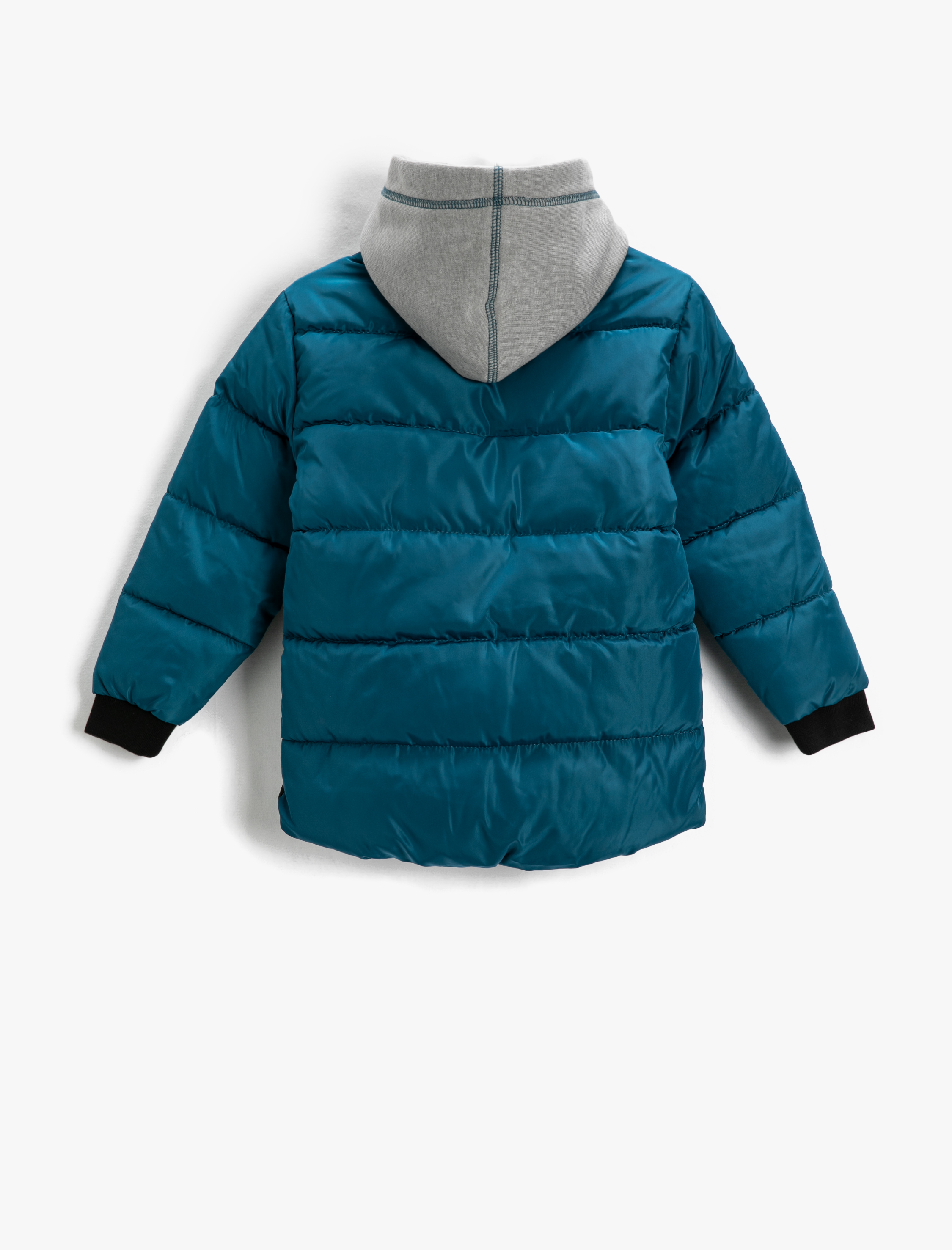  Erkek Çocuk Kapüşonlu Şişme Anorak Mont