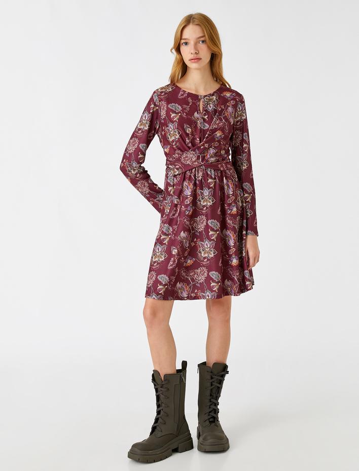  Kısa Kışlık Elbise Uzun Kollu