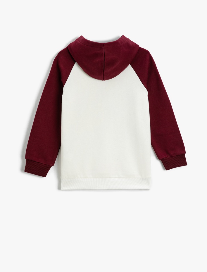 Erkek Çocuk Batman Kapüşonlu Sweatshirt Baskılı Lisanslı