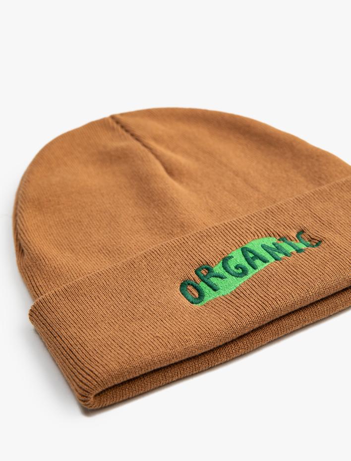 Kadın Triko Bere İşleme Detaylı