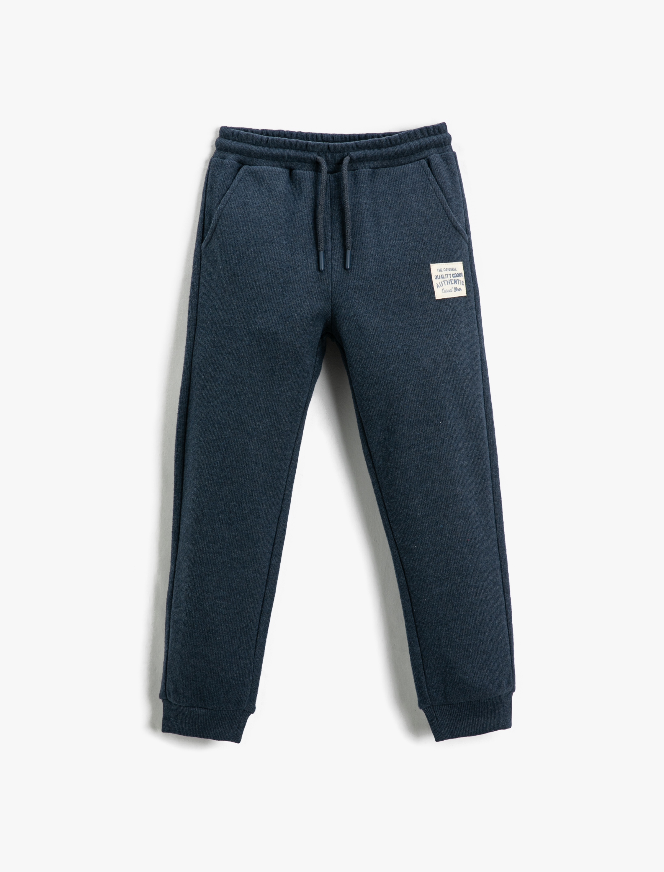  Erkek Çocuk Basic Jogger Eşofman Altı Beli Bağlamalı