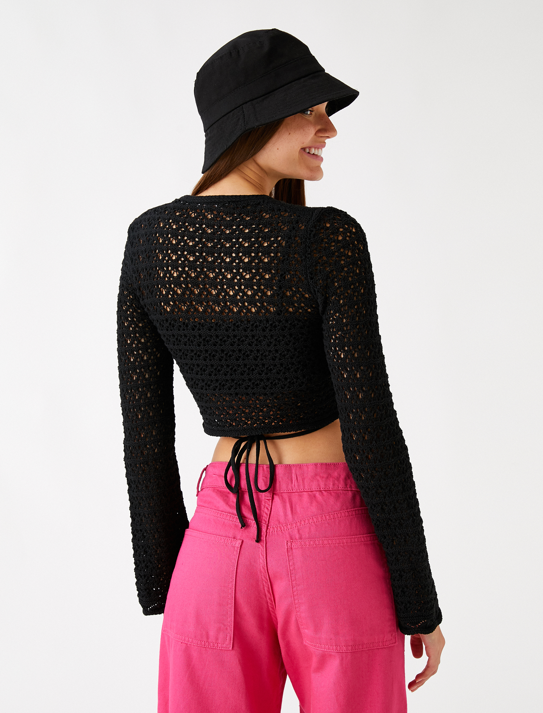   Crop Hırka Anvelop Kapama