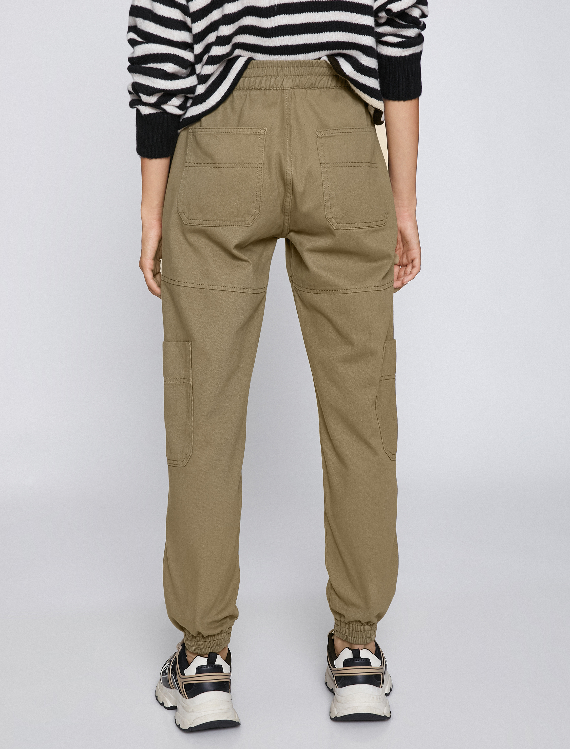   Jogger Kot Pantolon Cep Detaylı