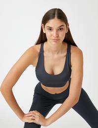 Halter Yaka Sporcu Sütyeni