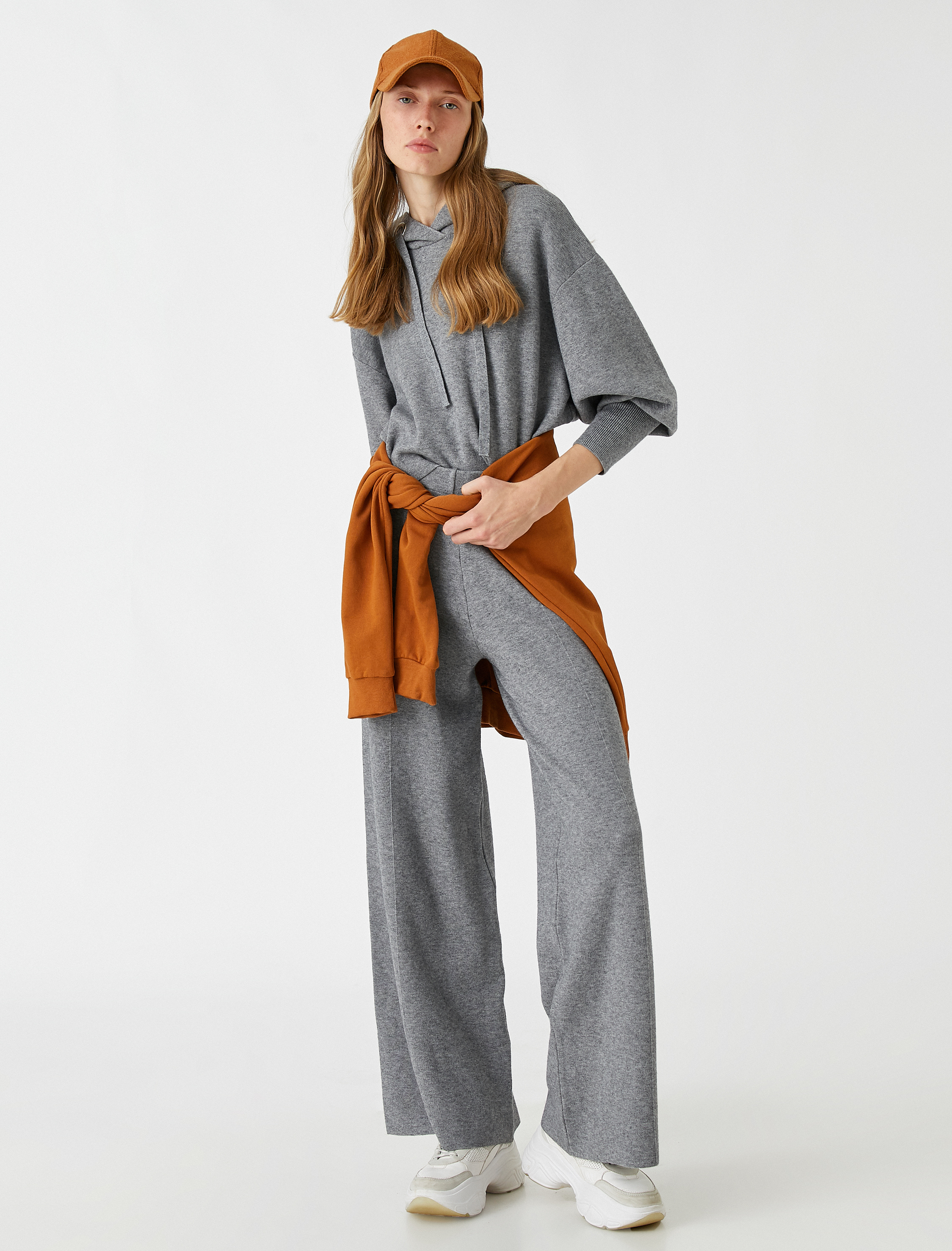   Bol Paça Eşofman Altı Beli Lastikli