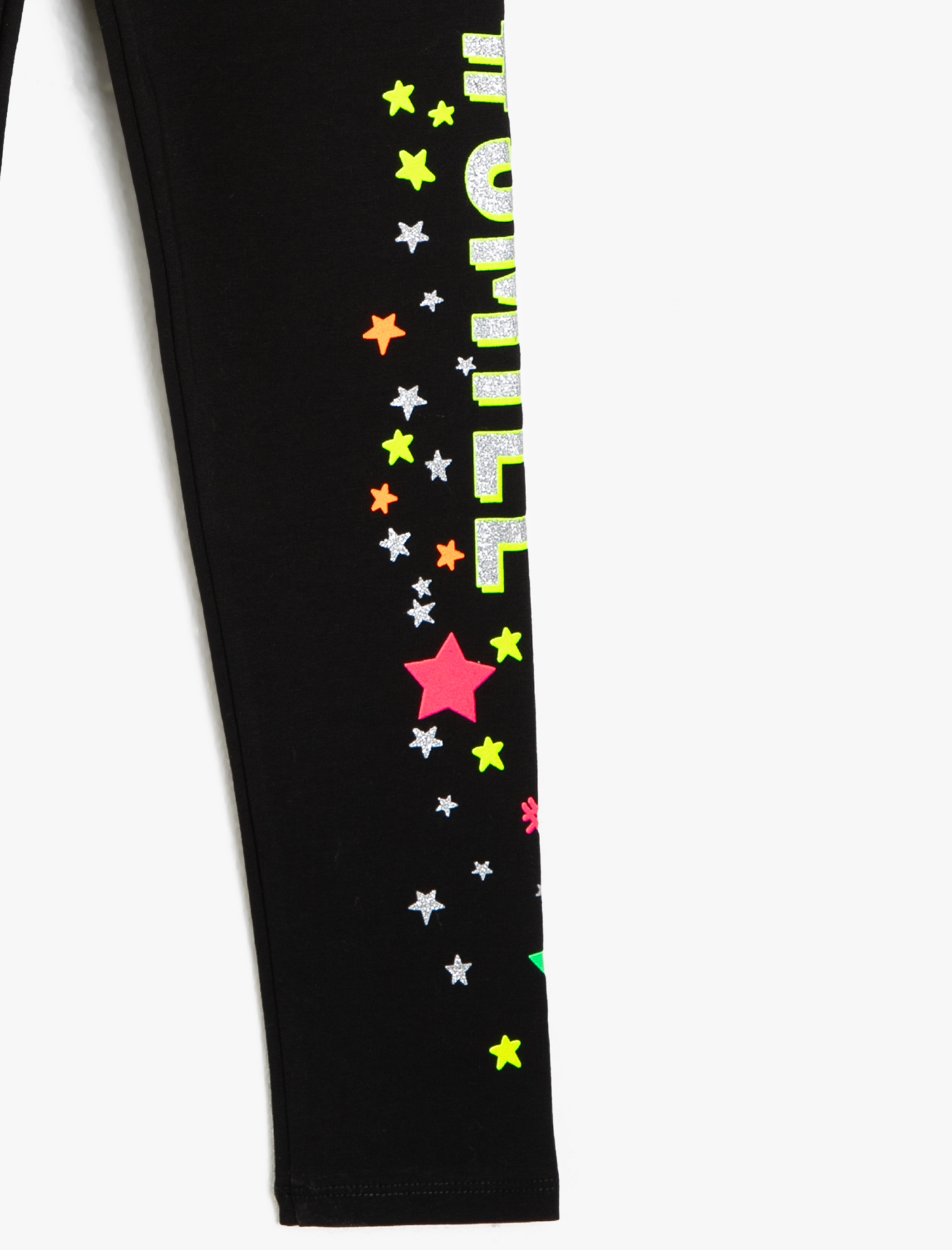  Kız Çocuk Baskılı Tayt