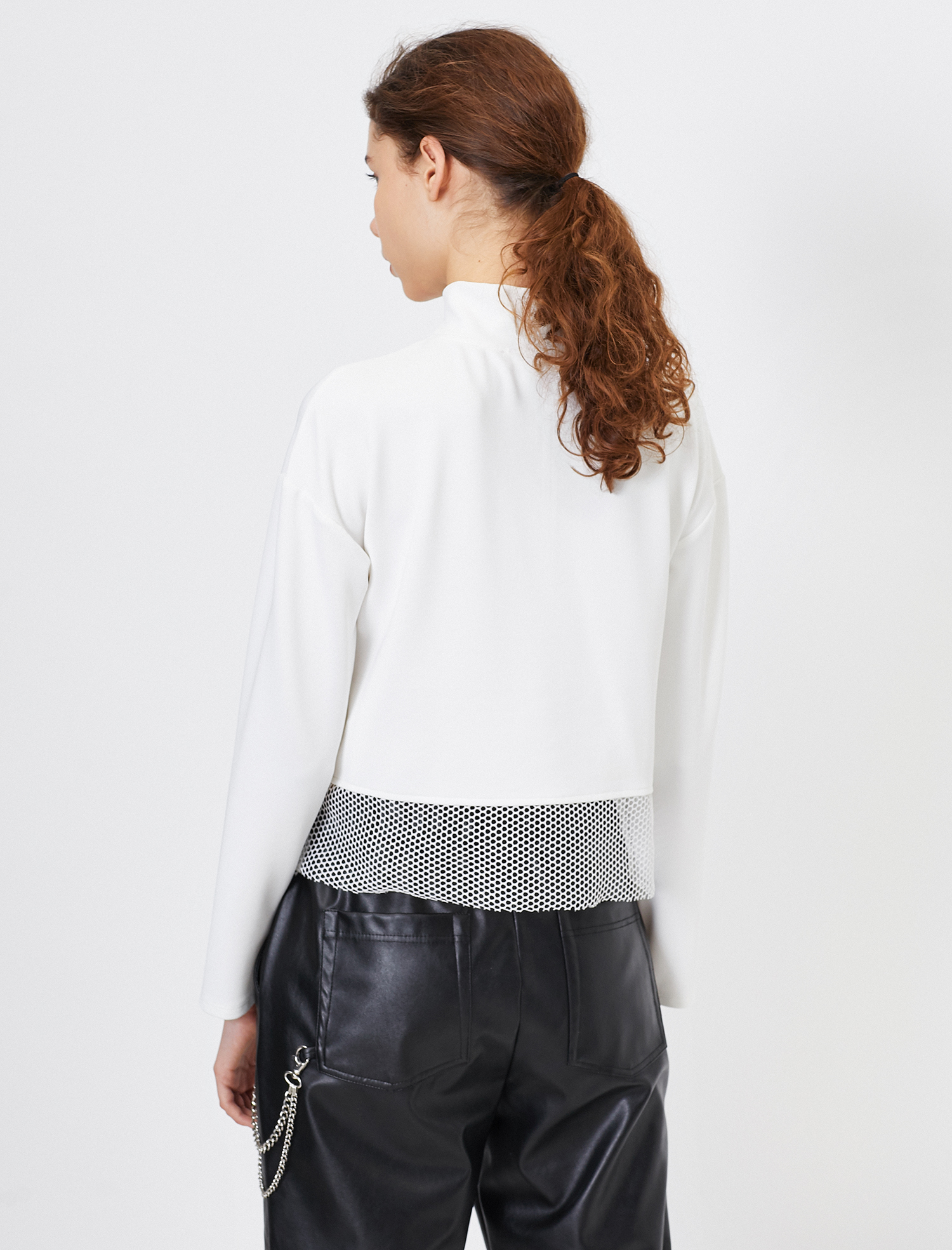   Fermuar Detaylı Sweatshirt