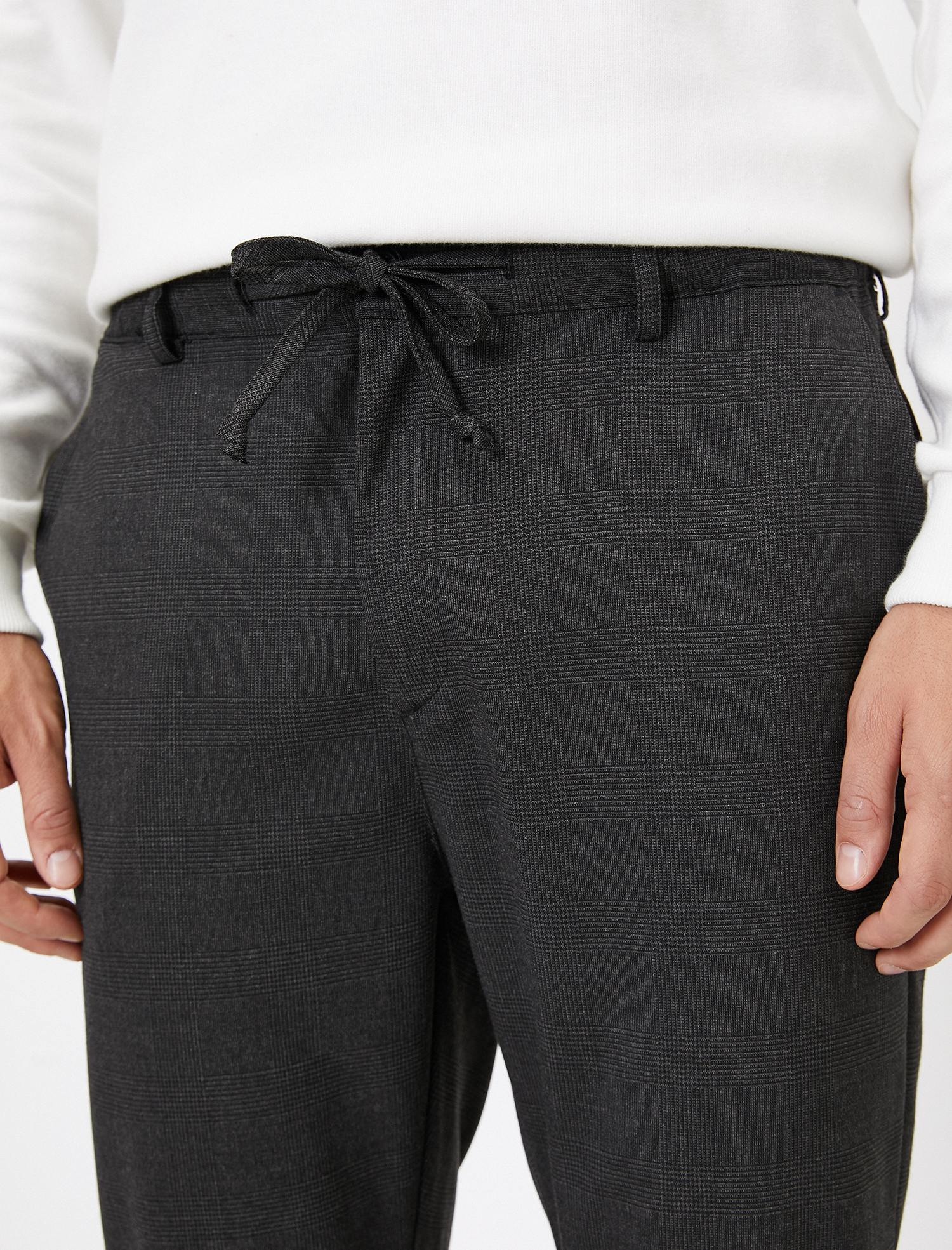   Beli Bağlamalı Pantolon