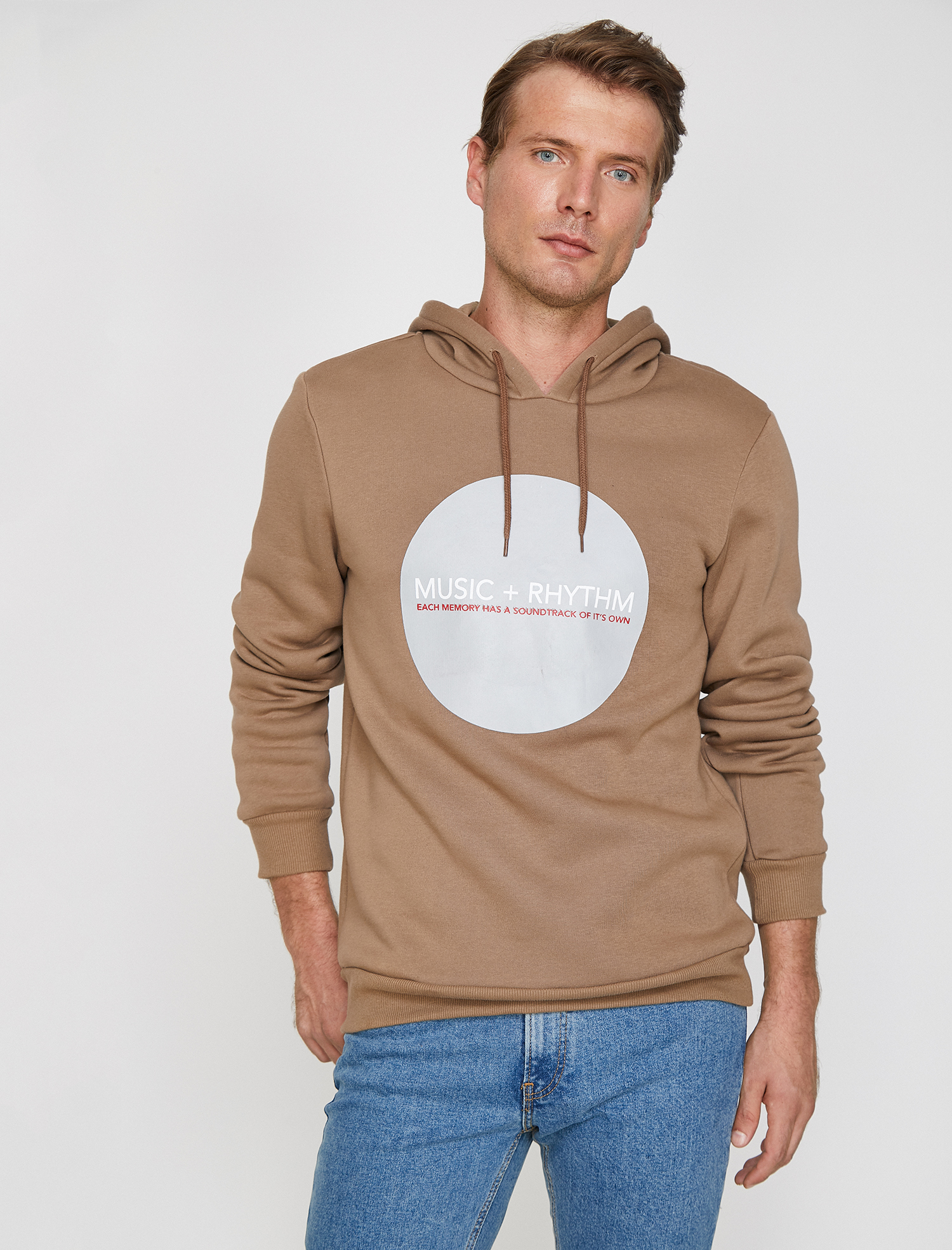   Yazılı Baskılı Sweatshirt