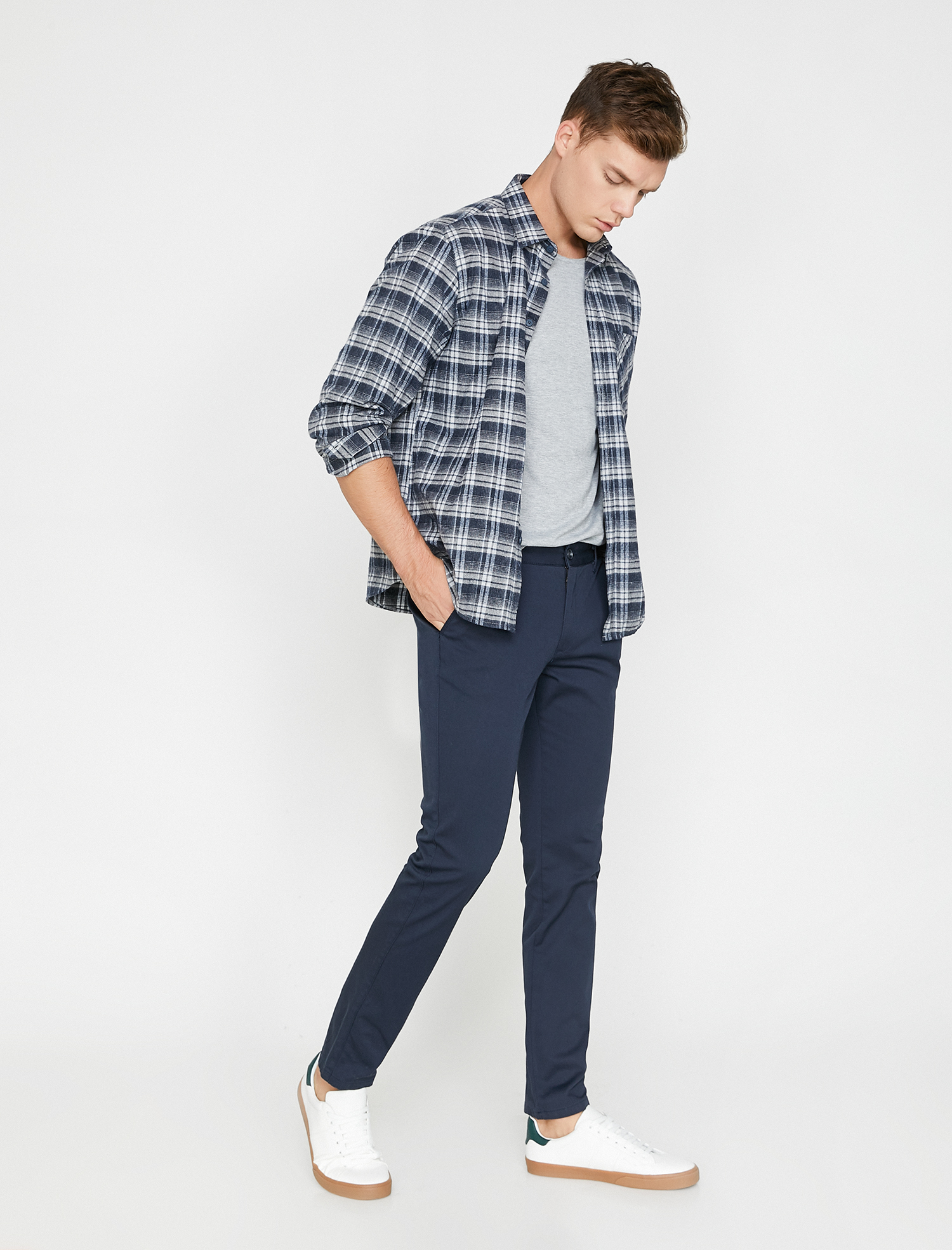   Cep Detaylı Pantolon