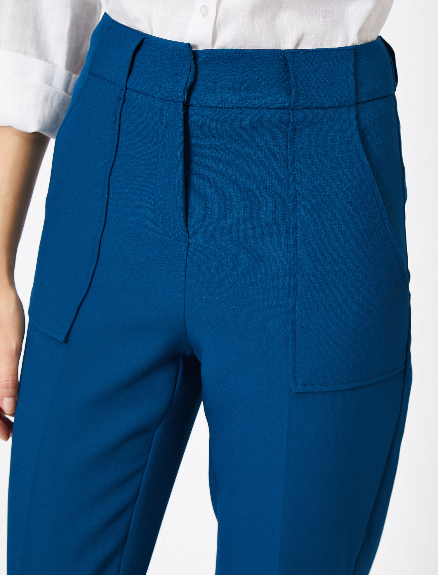   Cep Detaylı Pantolon