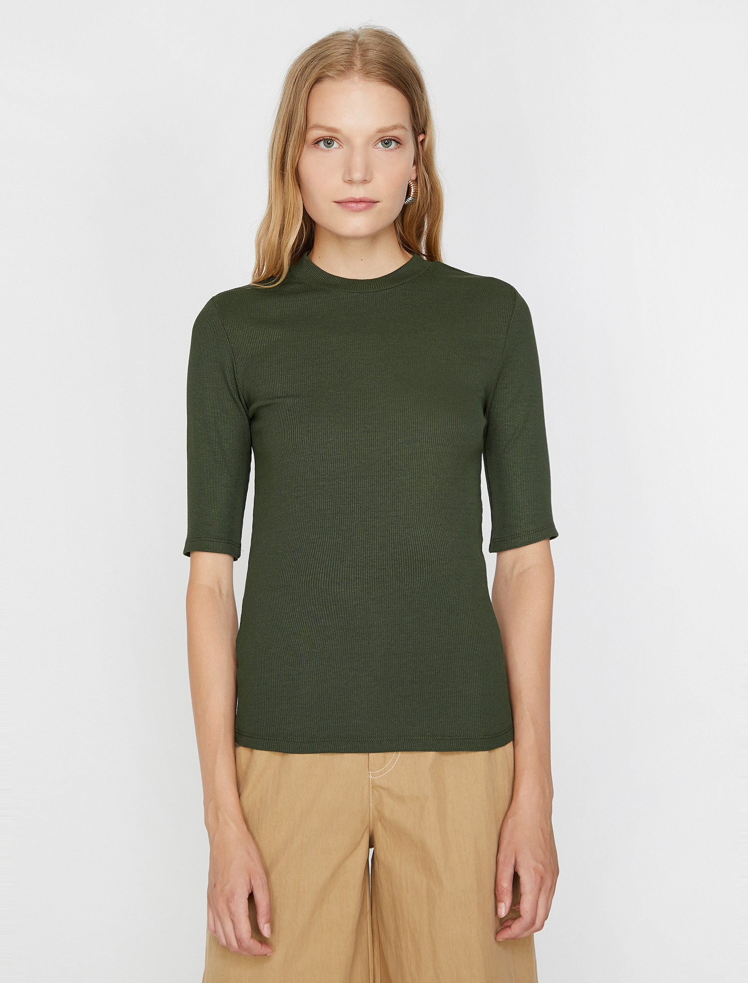 Bisiklet Yaka Tişört