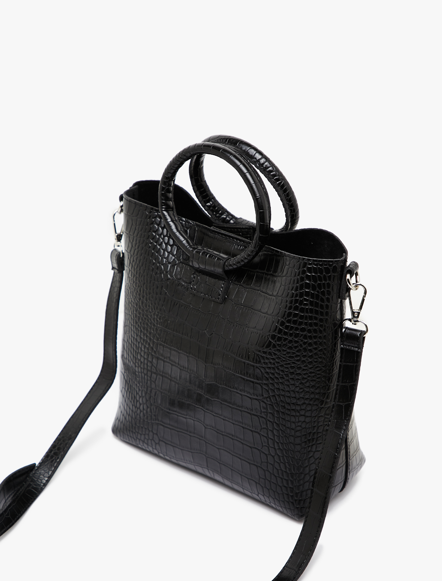  Kadın Deri Görünümlü Kol Çantası