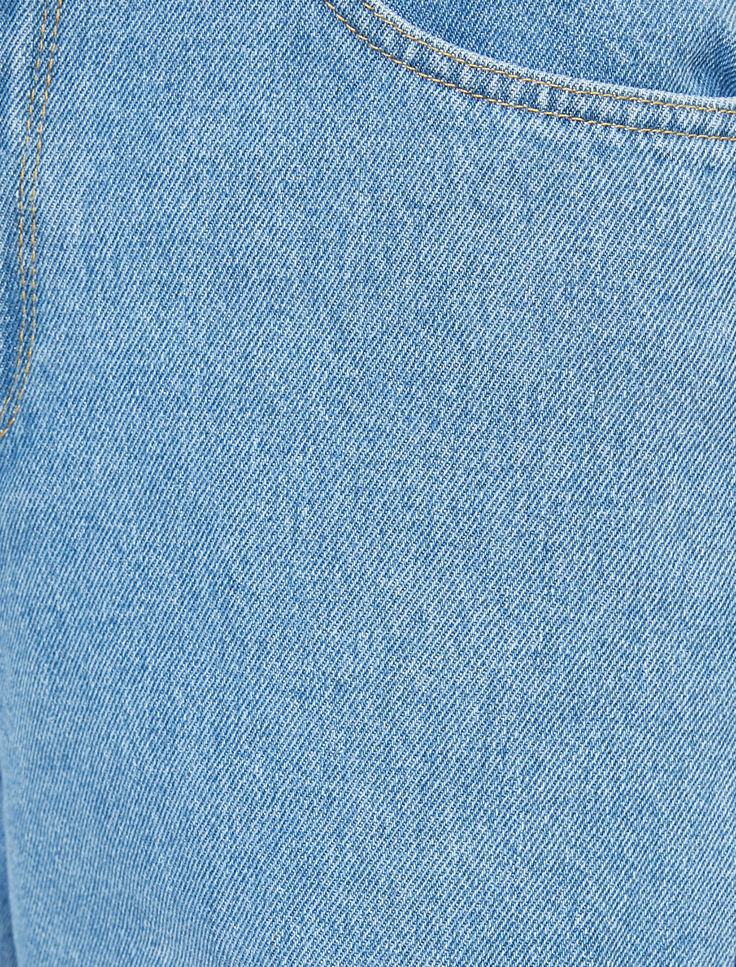   Cargo Jean - Yüksek Bel Rahat Kesim Kargo Cep Detaylı Pantolon