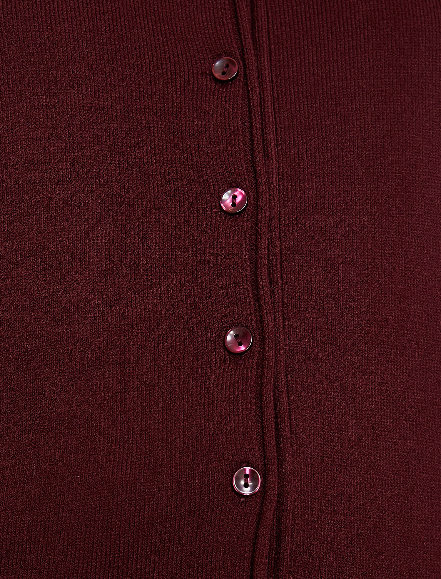 Düğme Detaylı Triko Hırka