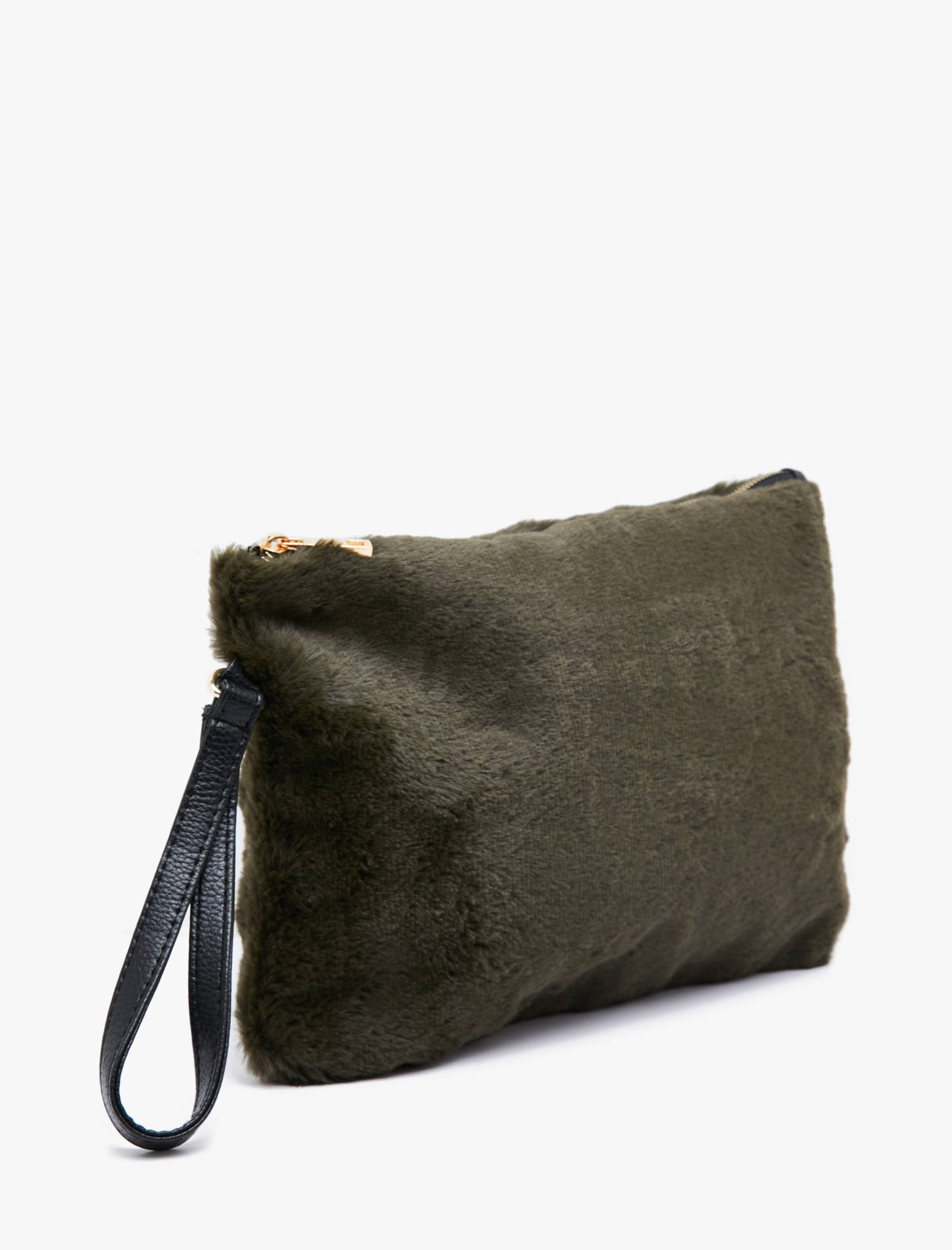 Kadın Suni Kürklü El Çantası