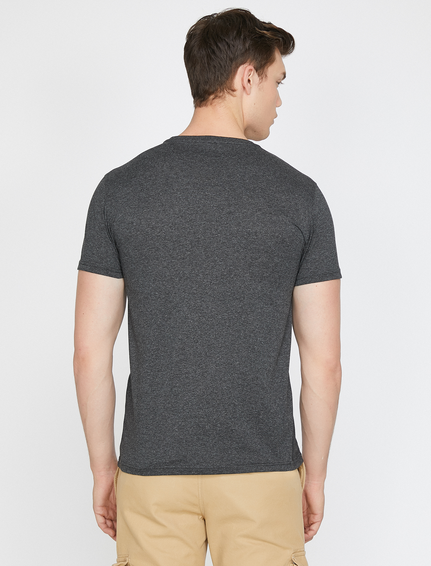   Baskılı Tişört Kısa Kollu