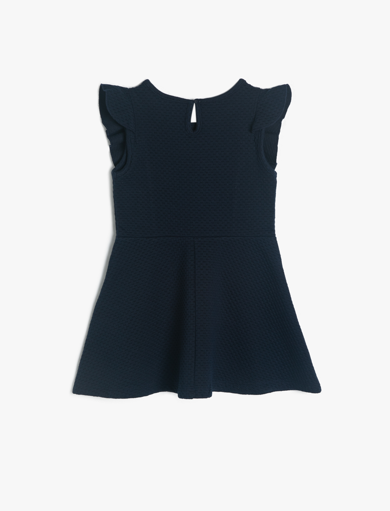  Kız Çocuk Fırfır Detaylı Elbise