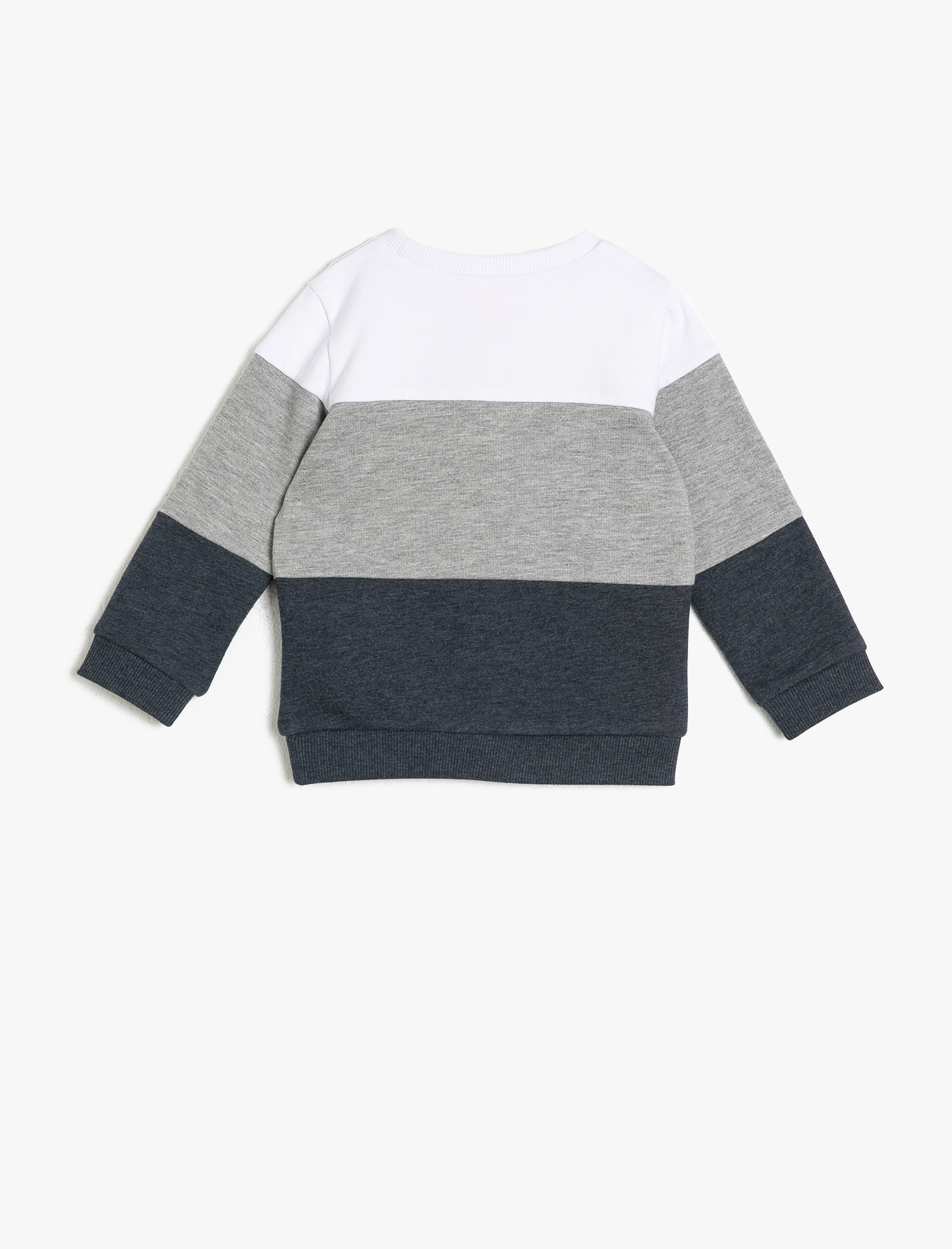 Erkek Bebek Yazılı Baskılı Sweatshirt